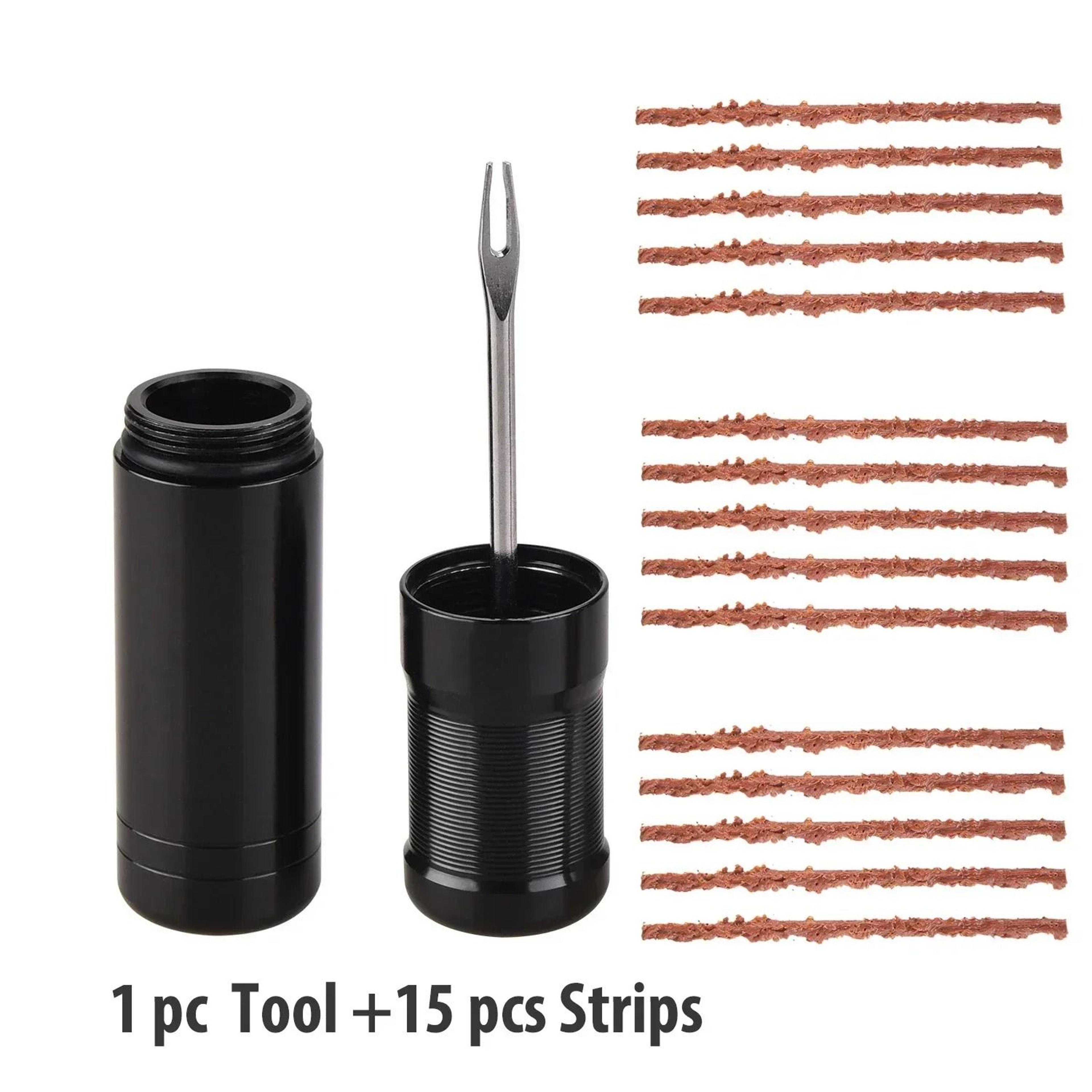 Tubeless Bike Tire Repair Kit With Rubber Plugs Insertion Tool For Road MTB And Gravel Bikes 6