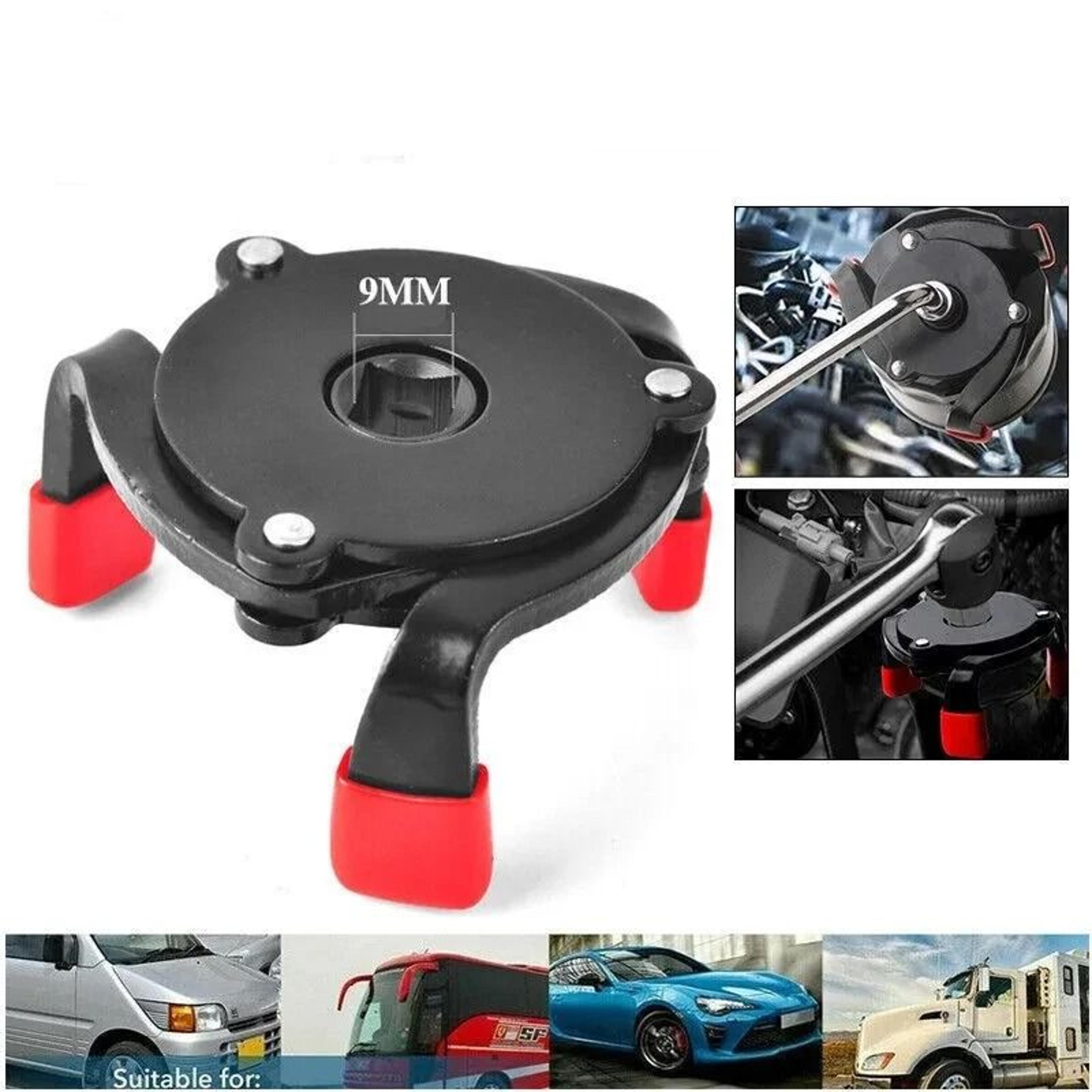Universal 3 Jaw Oil Filter Wrench Adjustable Oil Filter Removal Tool 3