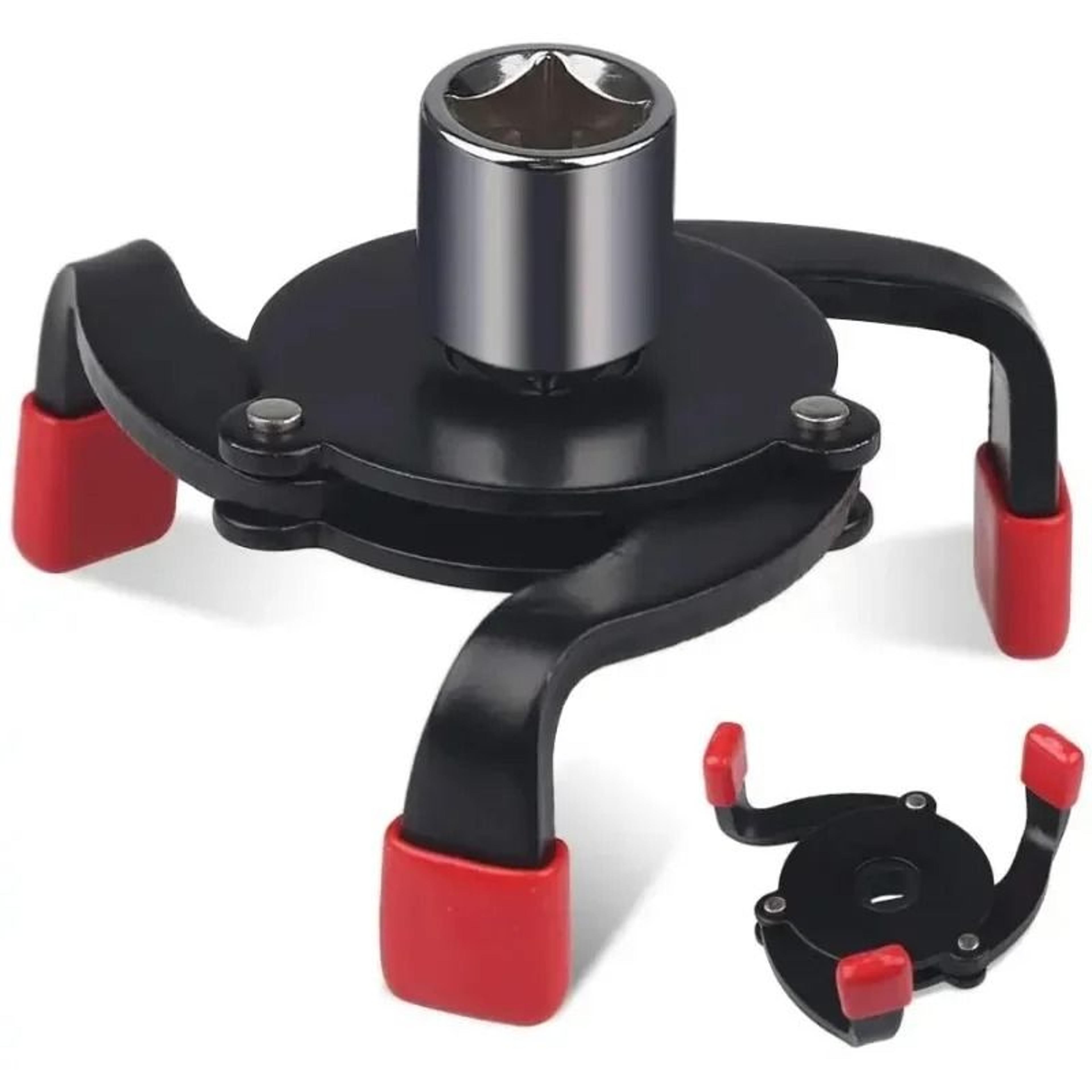 Universal 3 Jaw Oil Filter Wrench Adjustable Oil Filter Removal Tool 8