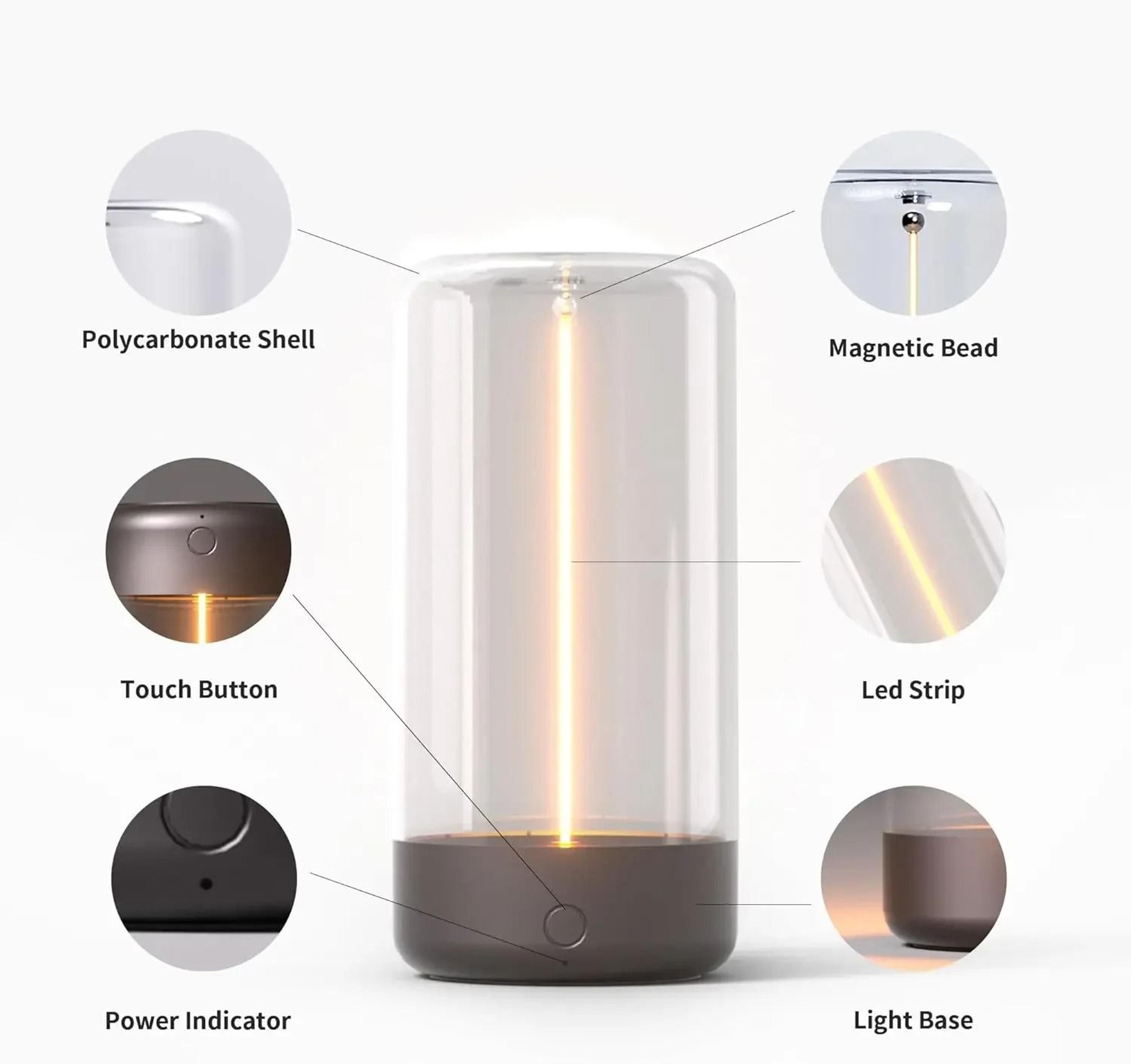 Mini Magnetic LED Camping Lantern Portable Night Light For Outdoor And Home 6
