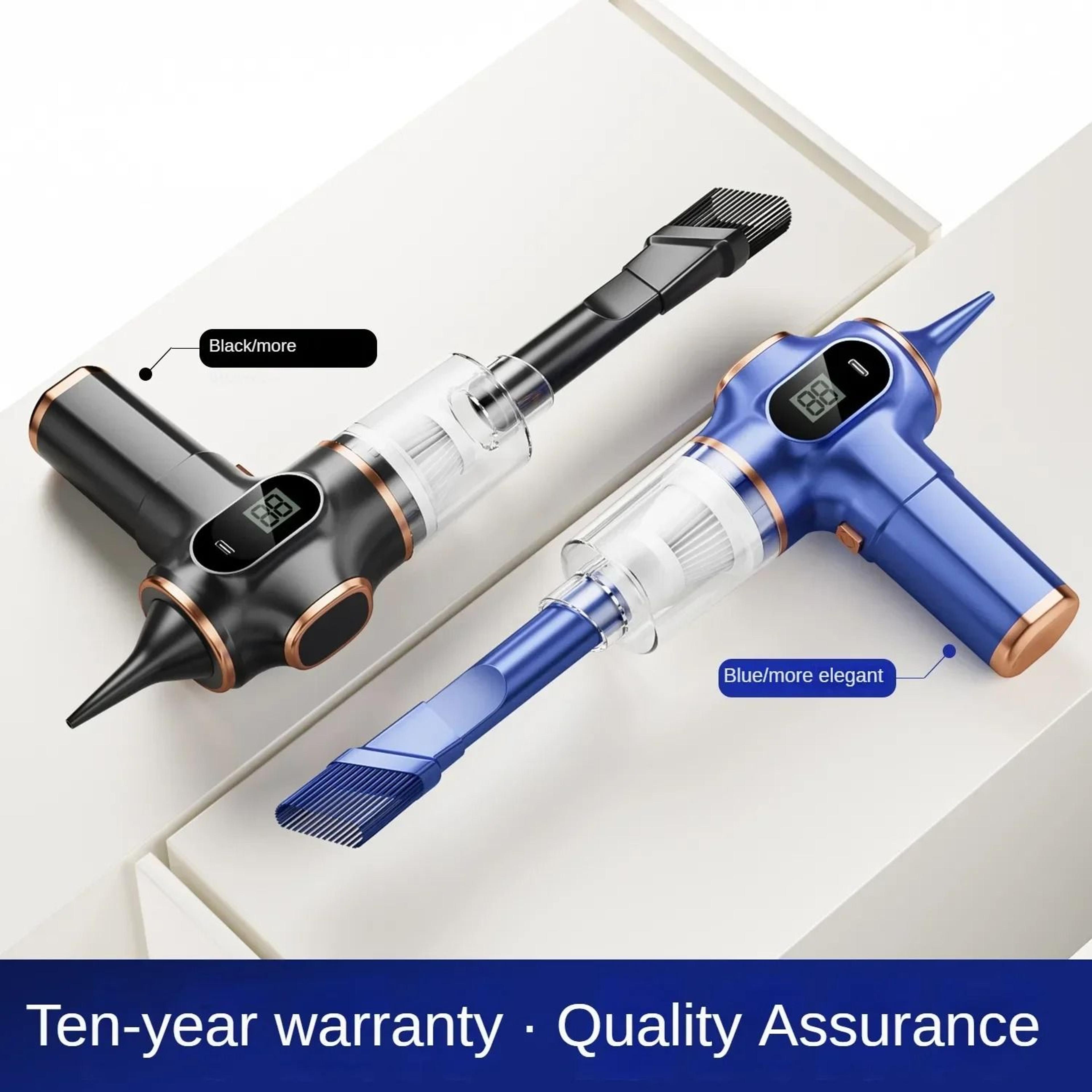 5 In 1 Cordless Handheld Car Vacuum Cleaner With Air Blower For Car Home  Office 6
