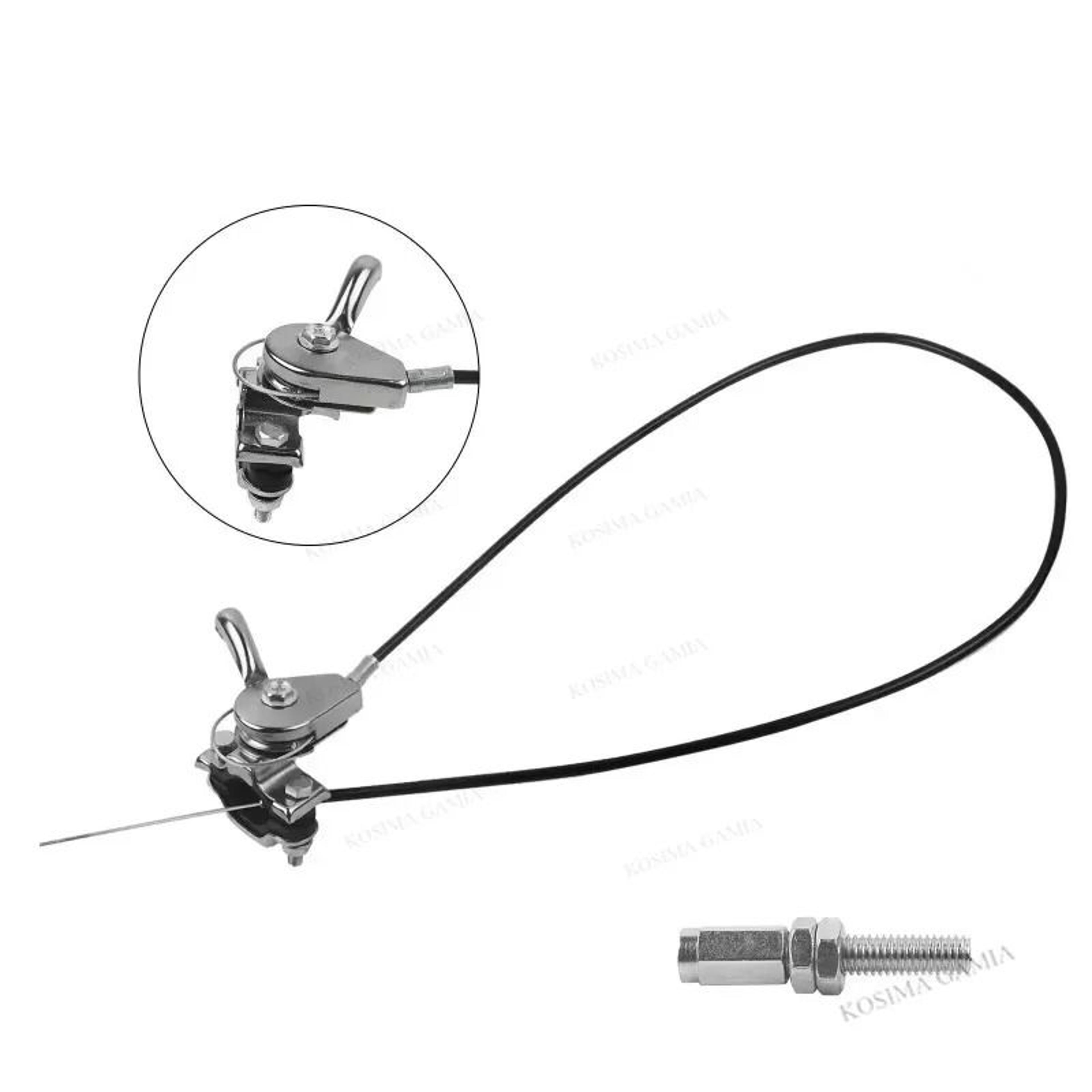 100cm Throttle Control Cable Kit With Lever  Kill Switch For Honda GX160 GX200 Engines 3