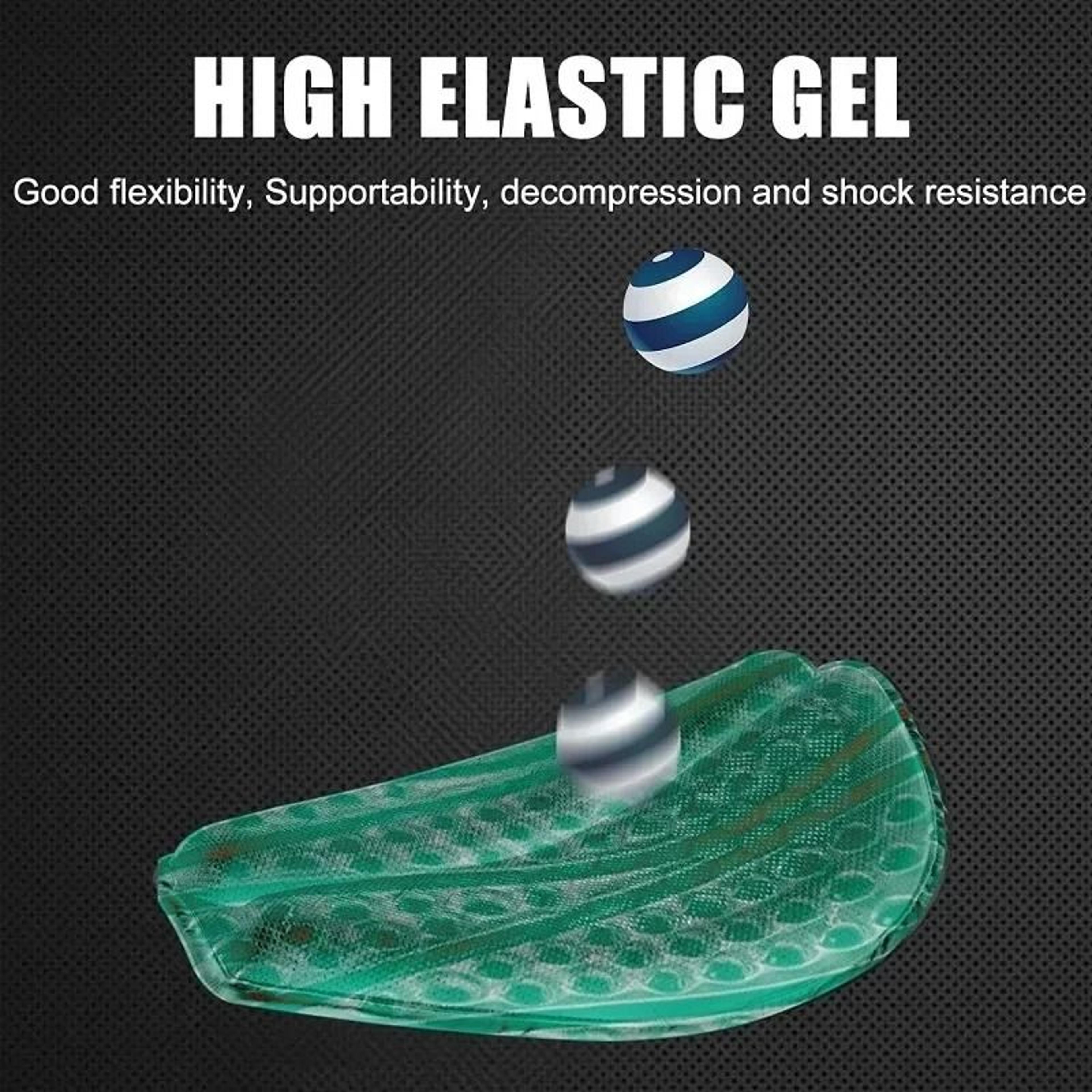 Universal 3D Honeycomb Gel Motorcycle Seat Cushion With Anti Slip Cover 2