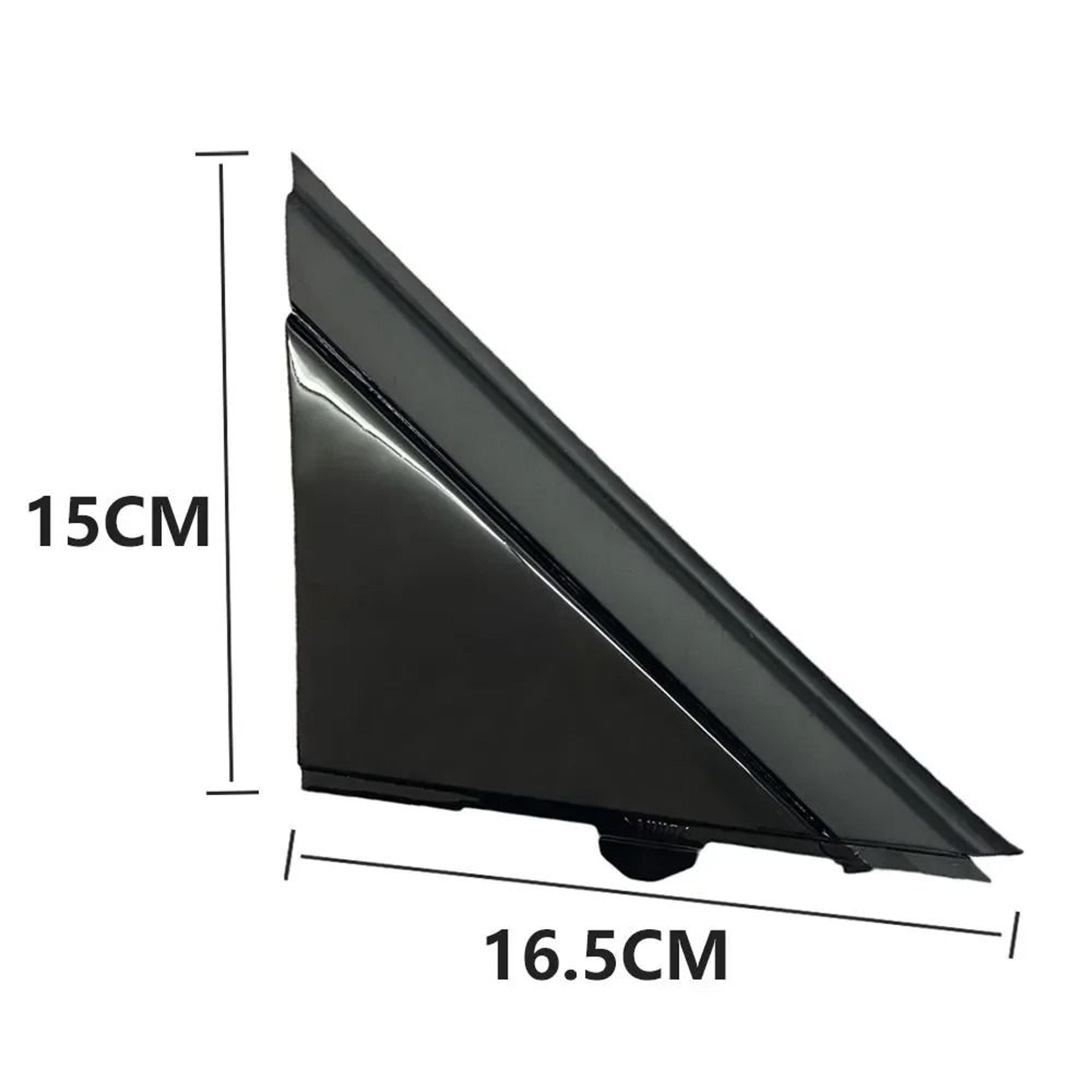 Matte Black Door Mirror Flag Cover Trim For Fiat 500 2012 To 2019 Left  Right 4