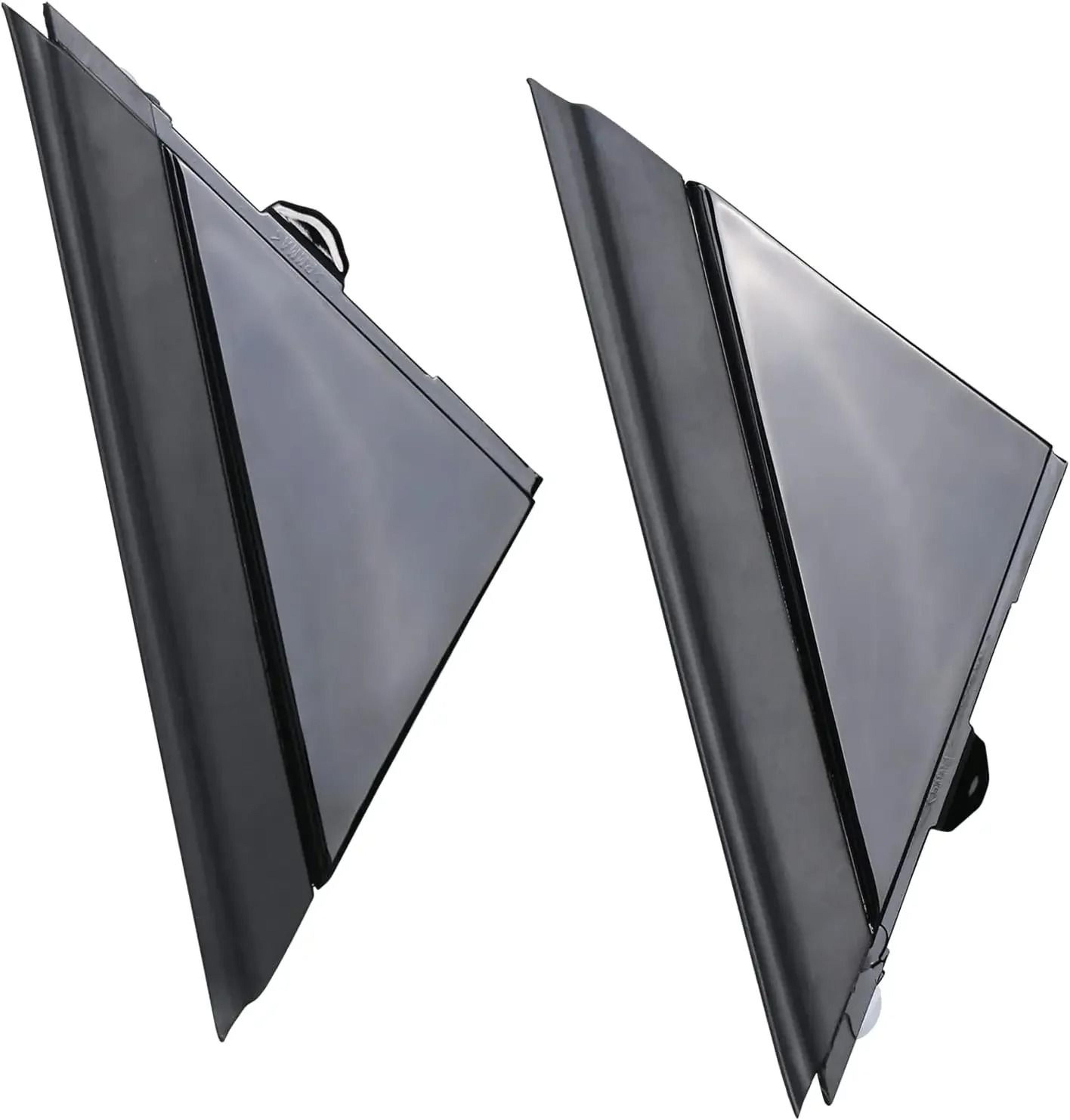 Matte Black Door Mirror Flag Cover Trim For Fiat 500 2012 To 2019 Left  Right 6