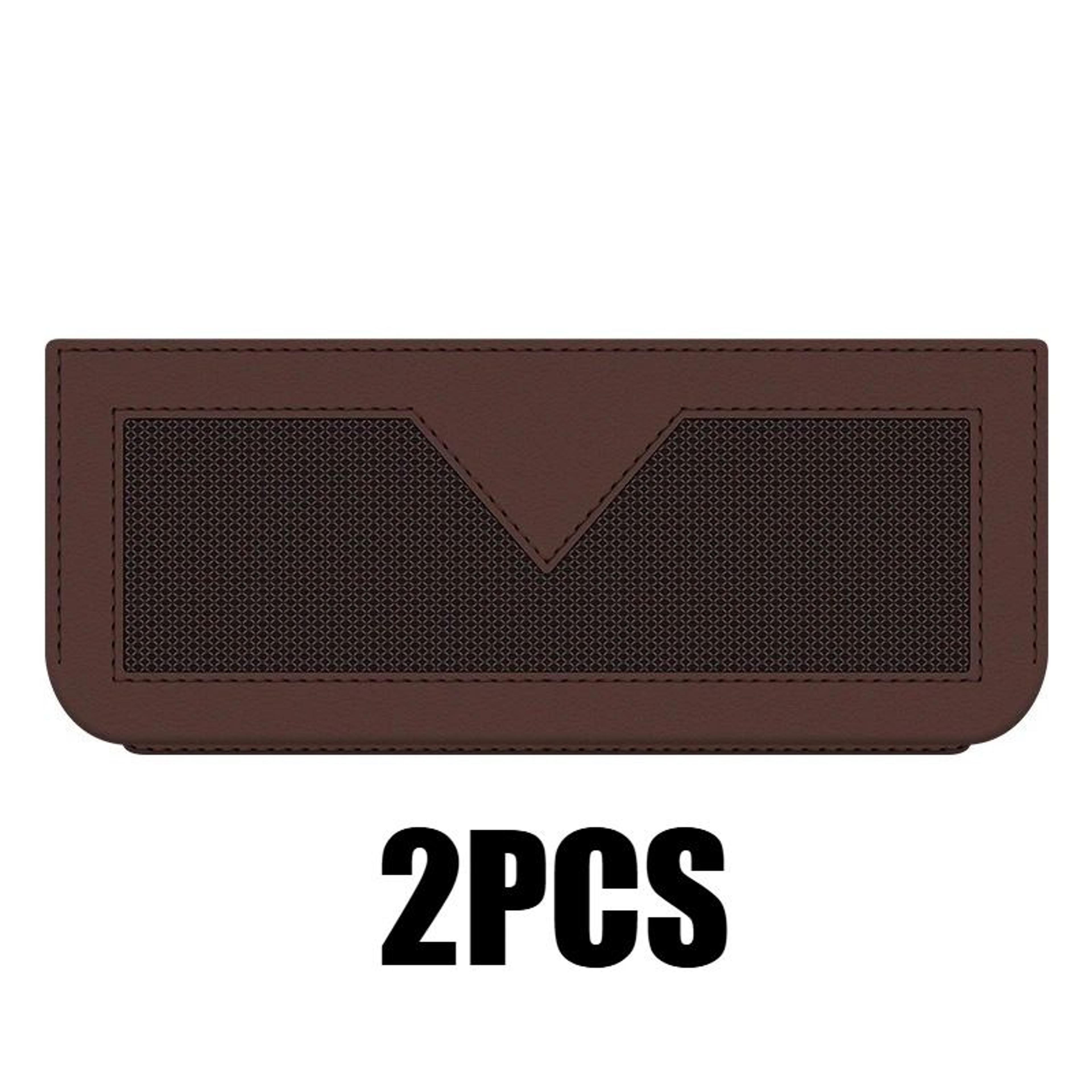 PU Leather Adhesive Car Storage Pocket Phone Holder Organizer 12