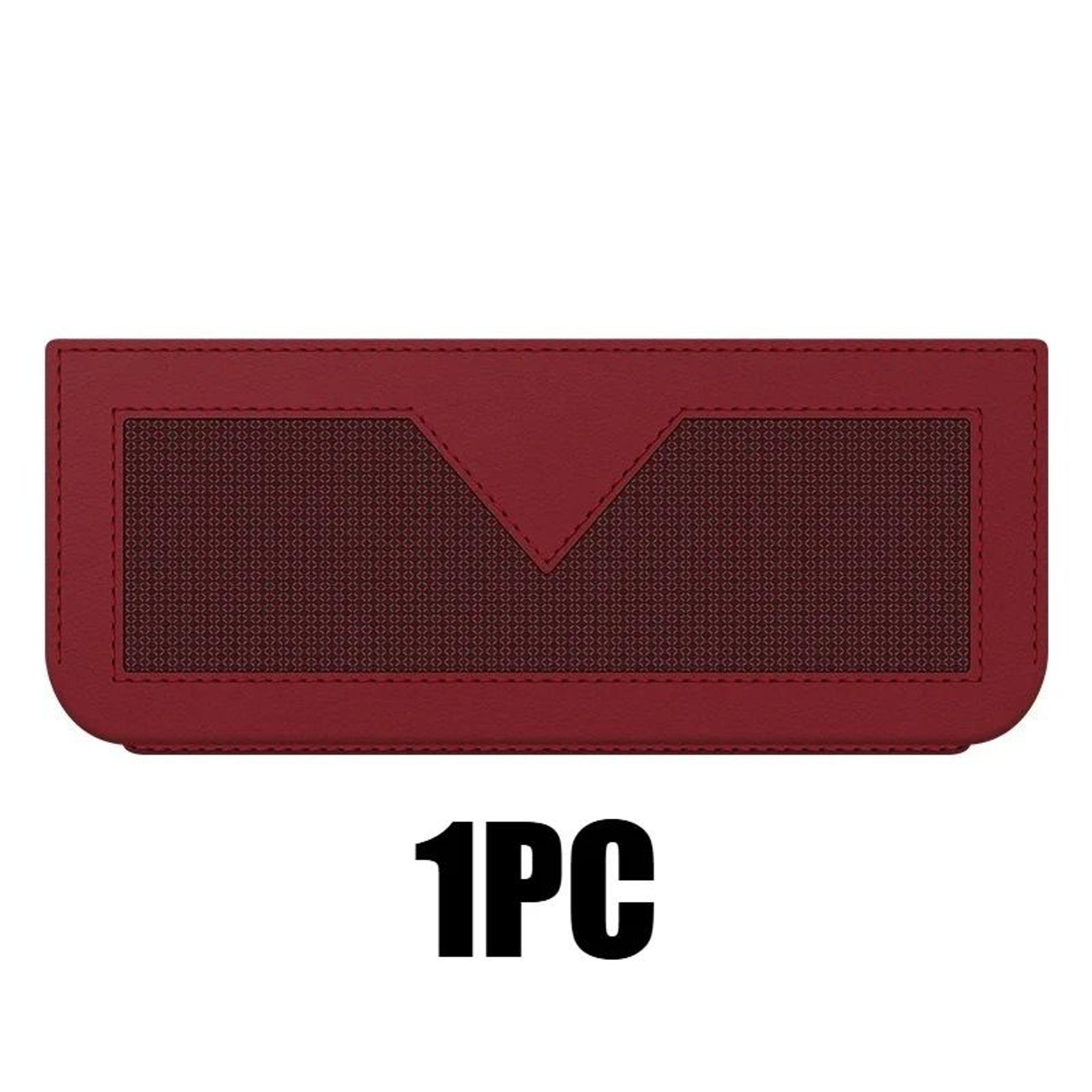 PU Leather Adhesive Car Storage Pocket Phone Holder Organizer 8