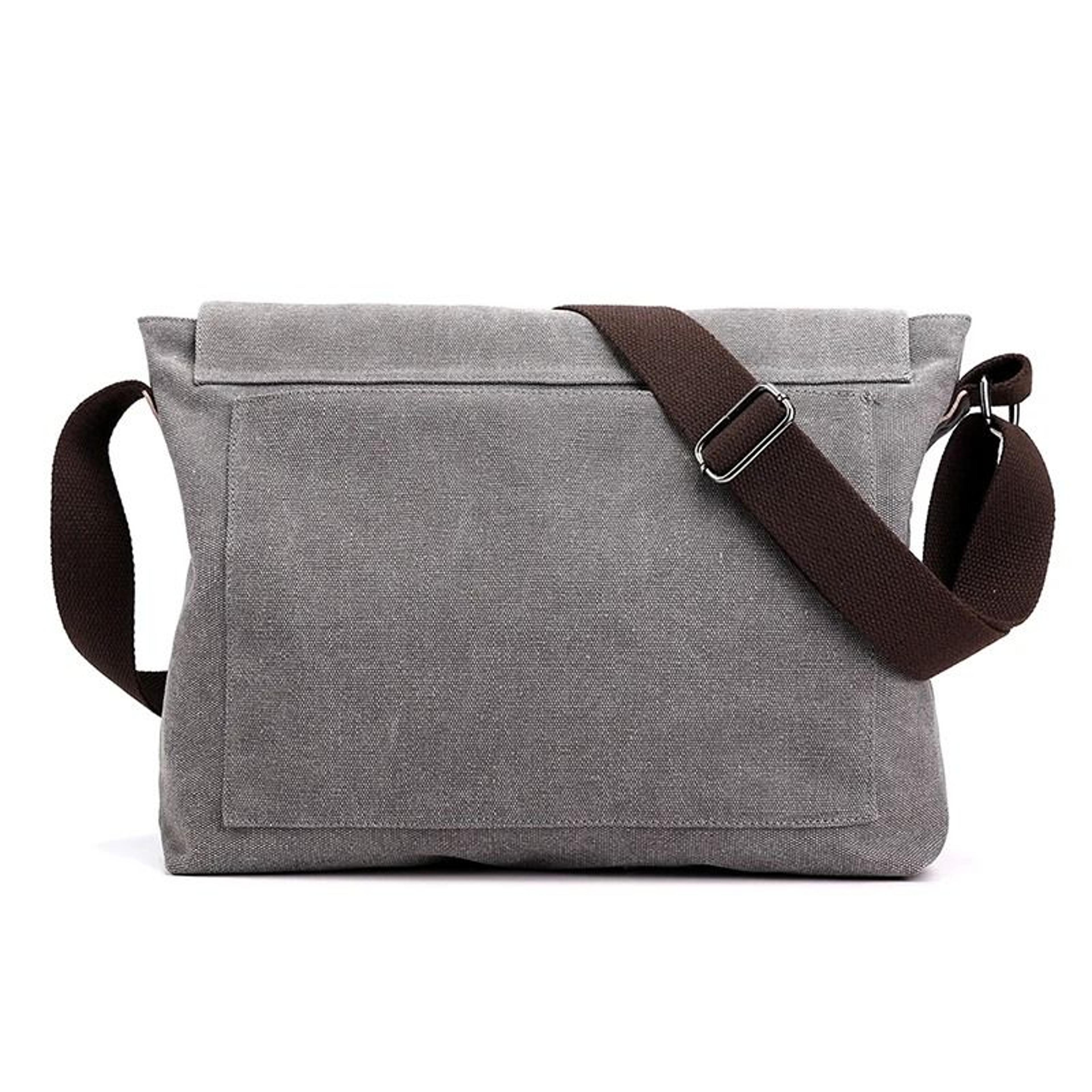 Mens Large Capacity Business Sling Bag Multifunction Travel Crossbody 5