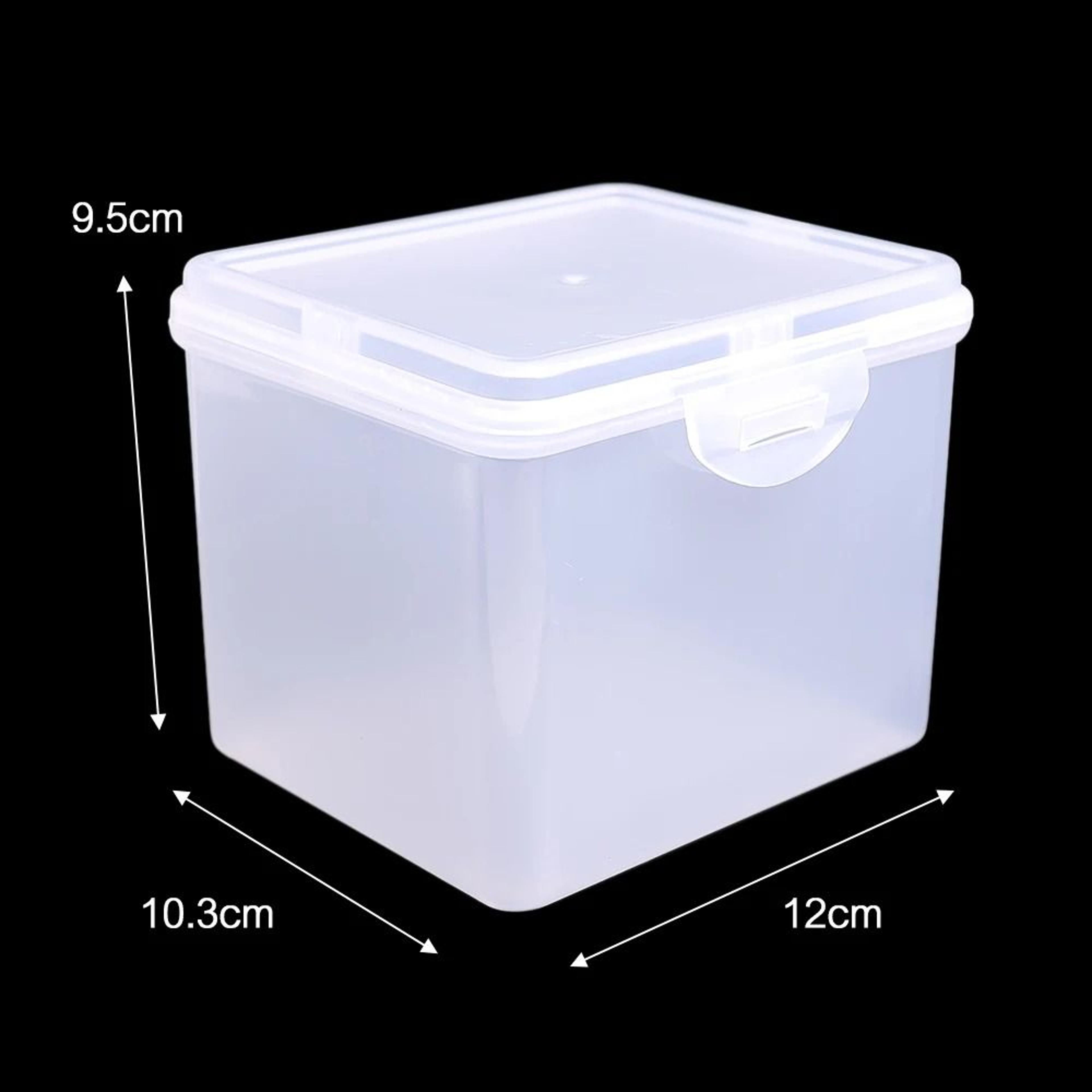 Clear Plastic Storage Box With Lid Multipurpose Organizer Case For Jewelry Crafts And Office Suppli 7