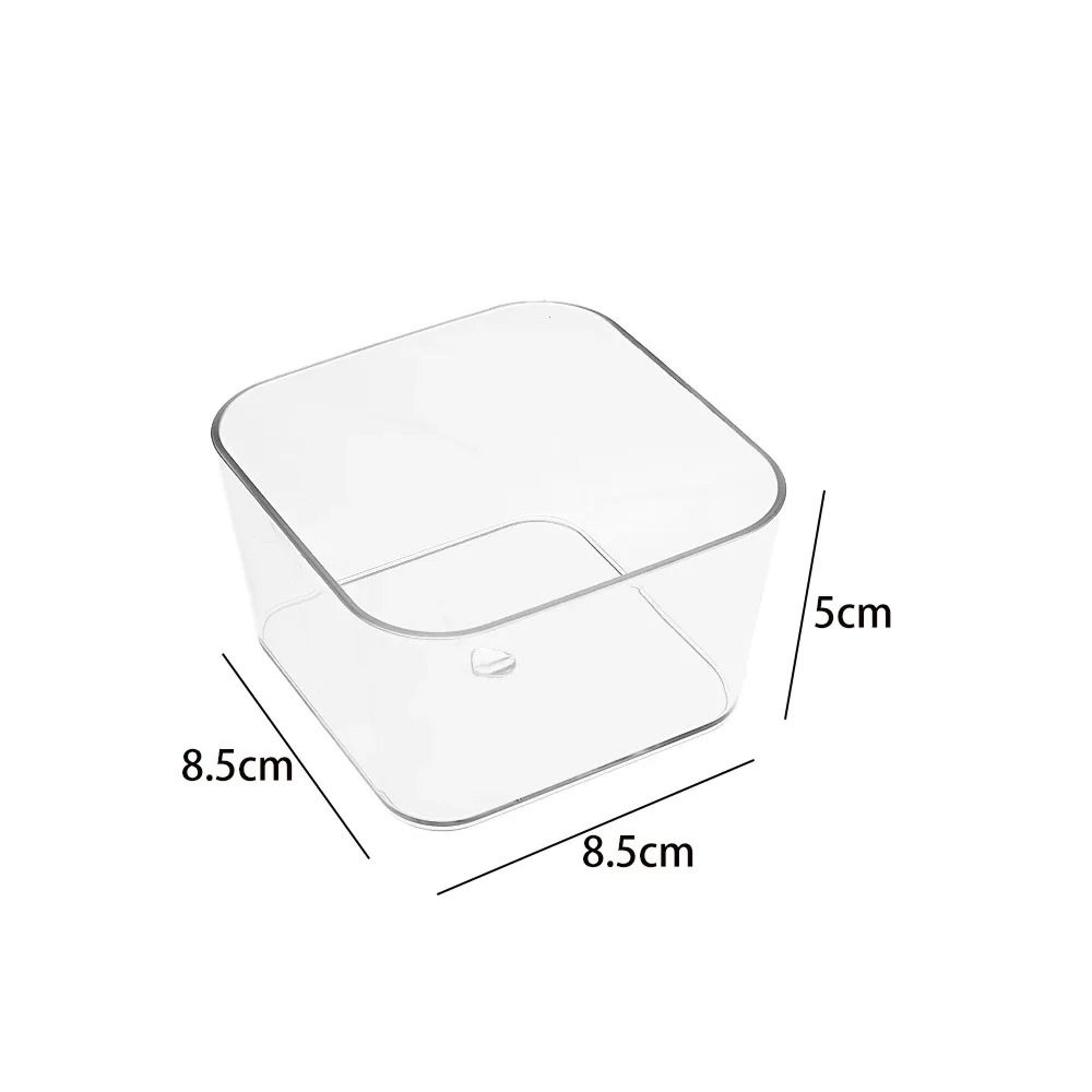 Clear Plastic Storage Box Large Capacity Desktop Organizer For Makeup Jewelry And Office Supplies 7