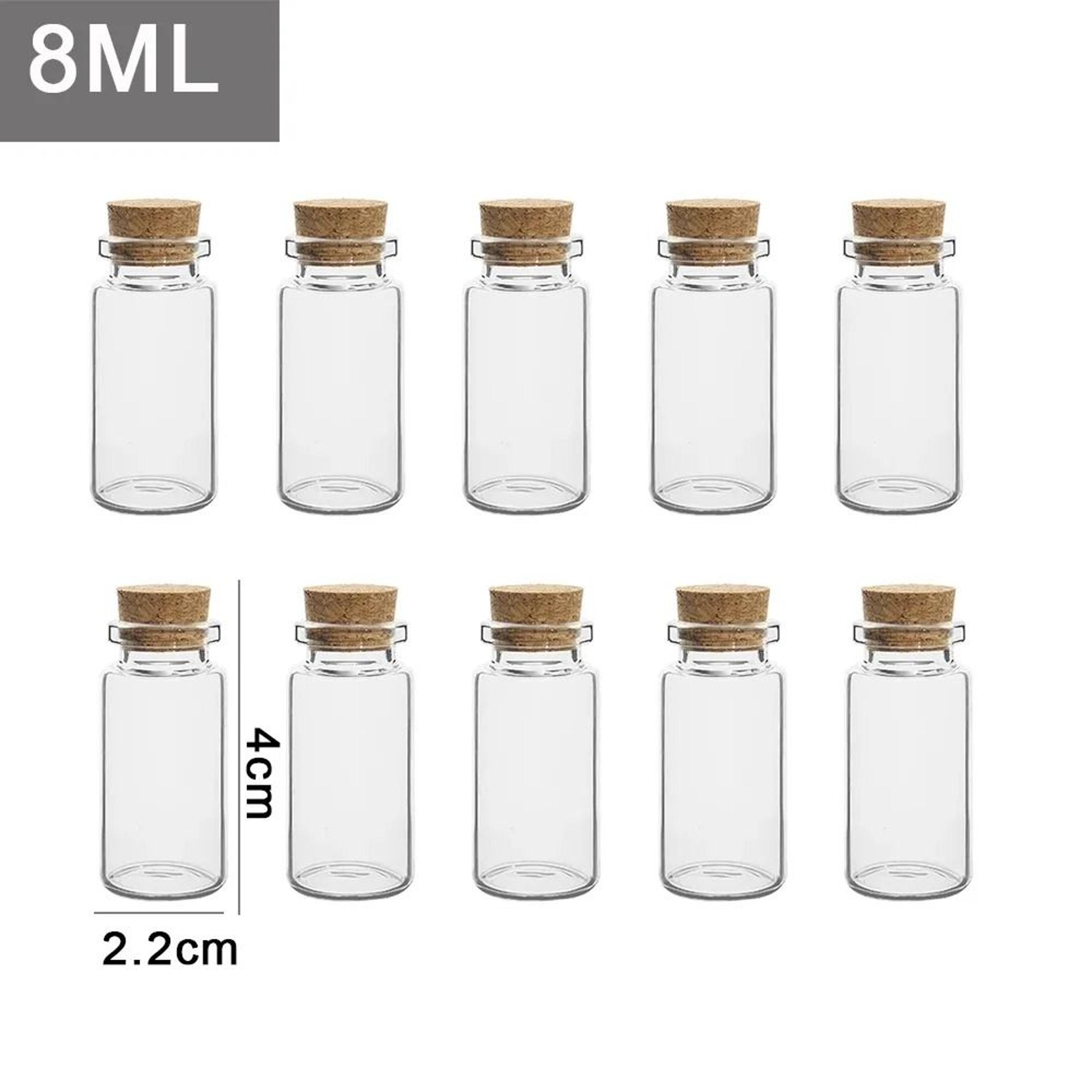 Mini Glass Wishing Bottles With Cork Stoppers For DIY Crafts Party Favors And Gifts 9