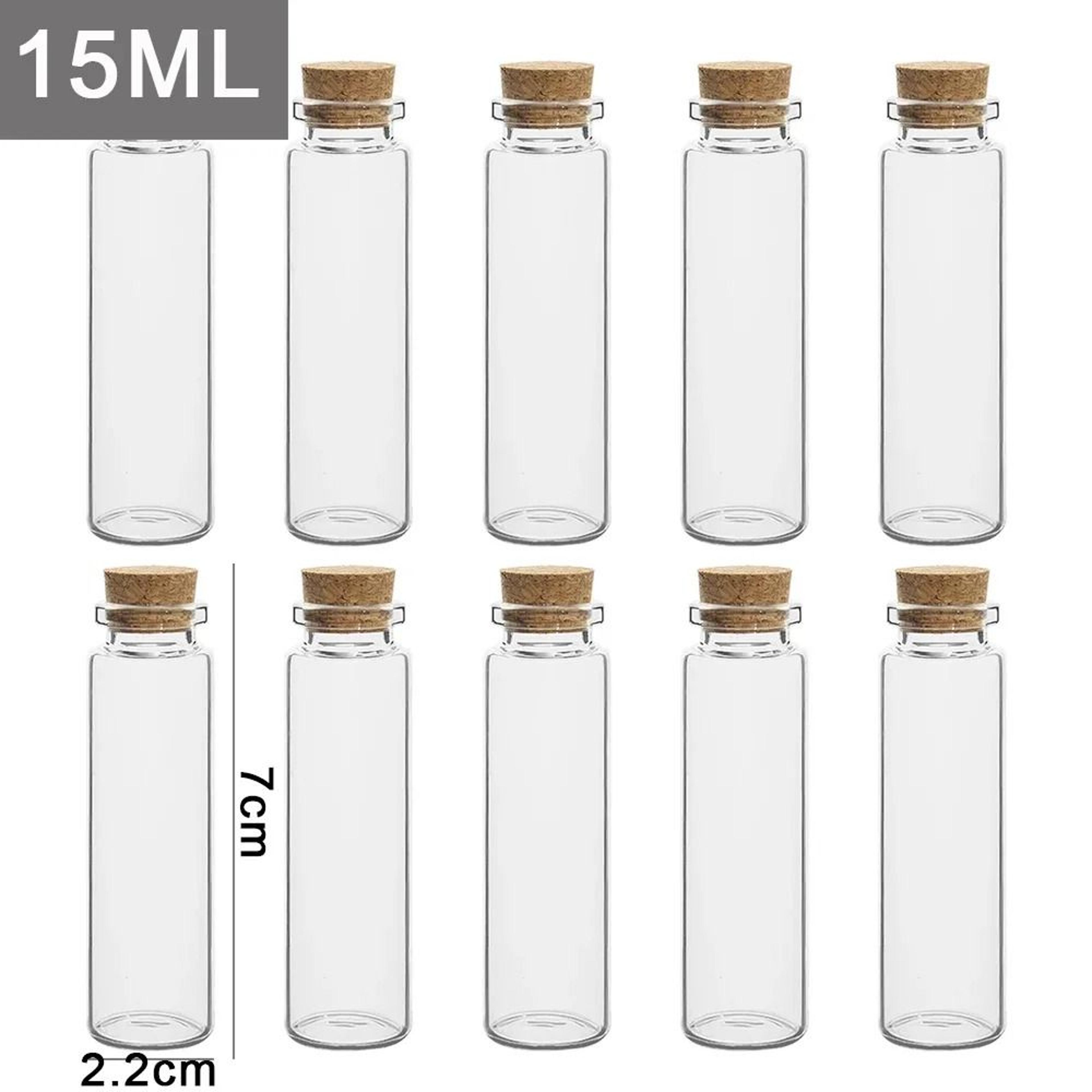 Mini Glass Wishing Bottles With Cork Stoppers For DIY Crafts Party Favors And Gifts 12