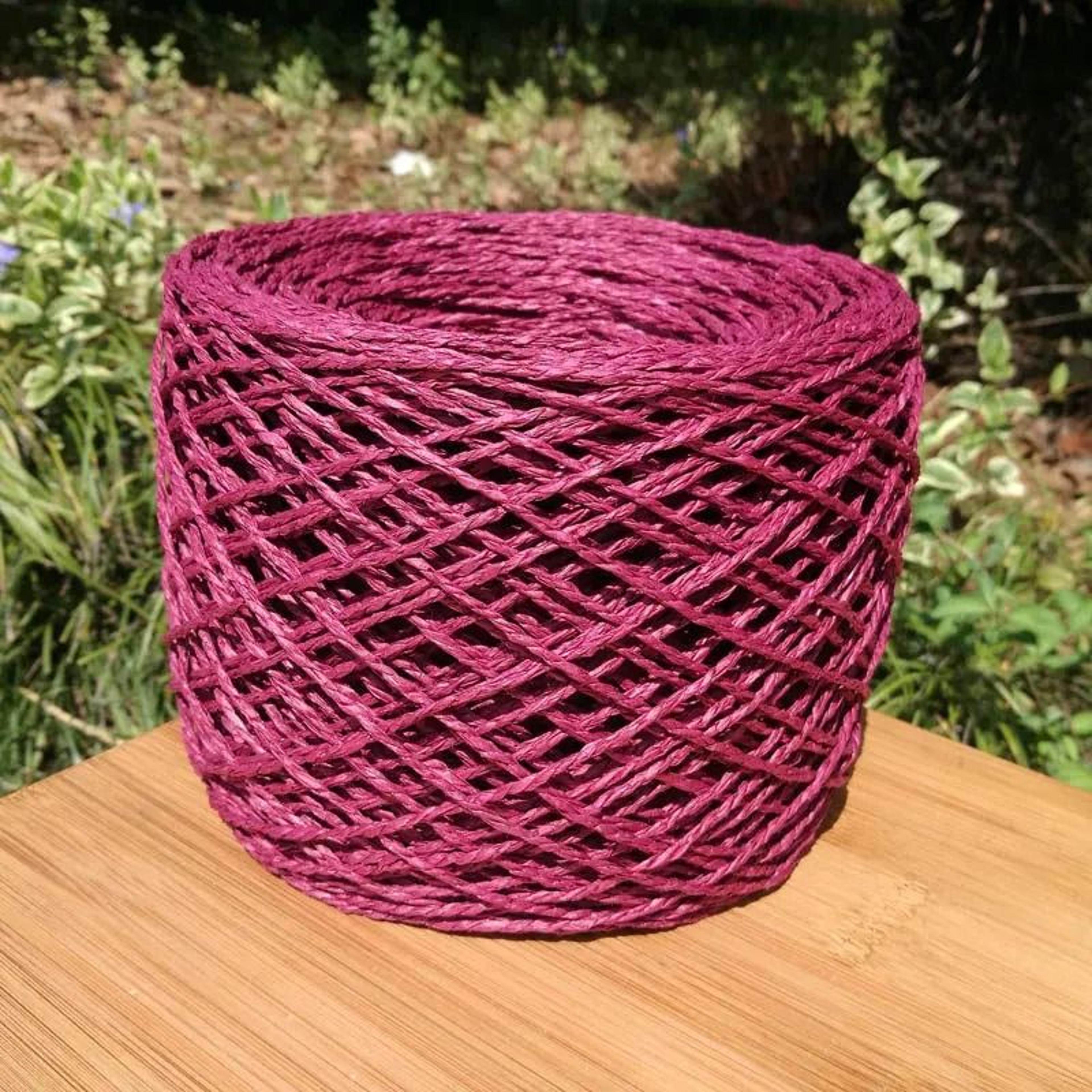 Chunky Paper Raffia Yarn For Crochet Knitting Bags Hats And DIY Crafts 14