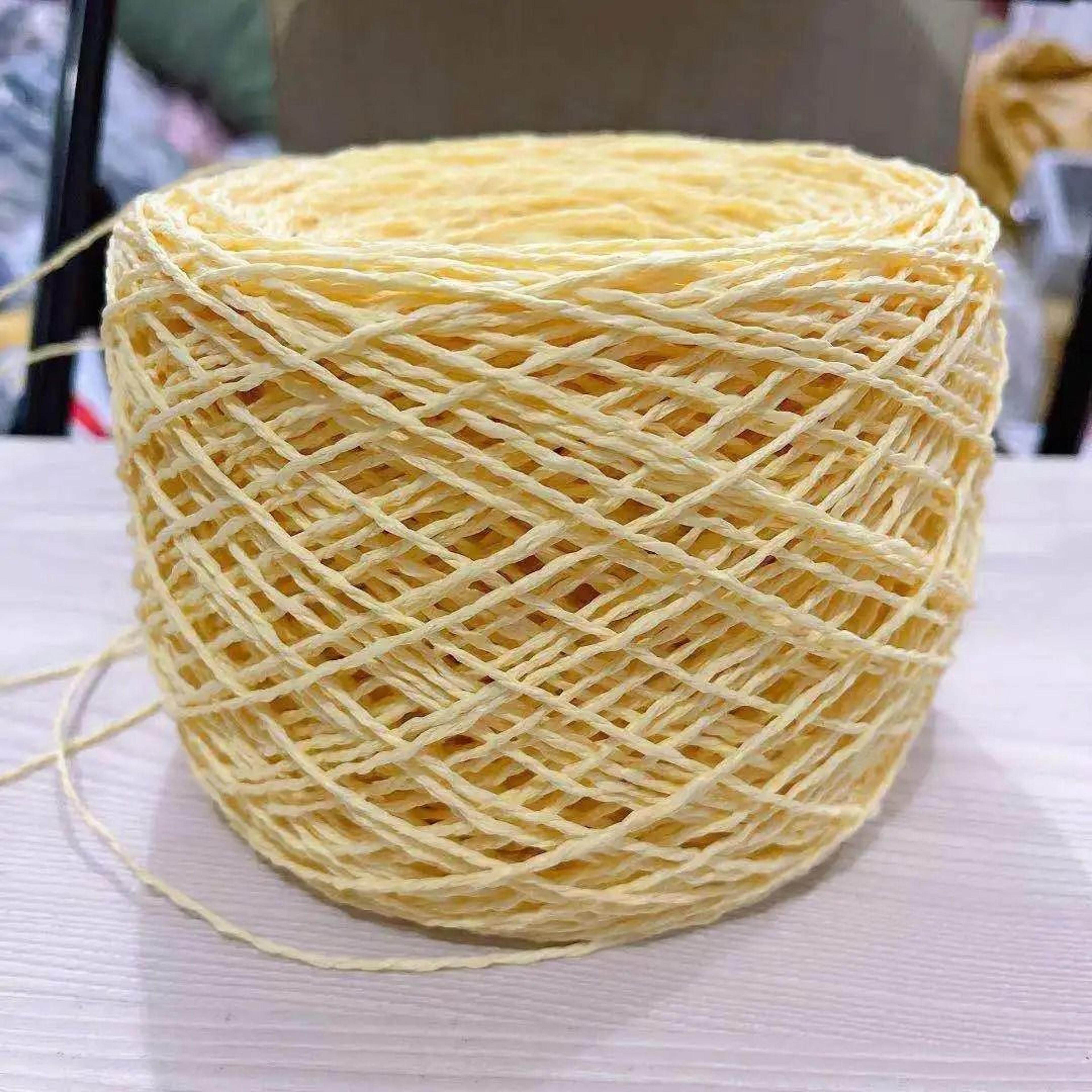 Chunky Paper Raffia Yarn For Crochet Knitting Bags Hats And DIY Crafts 25