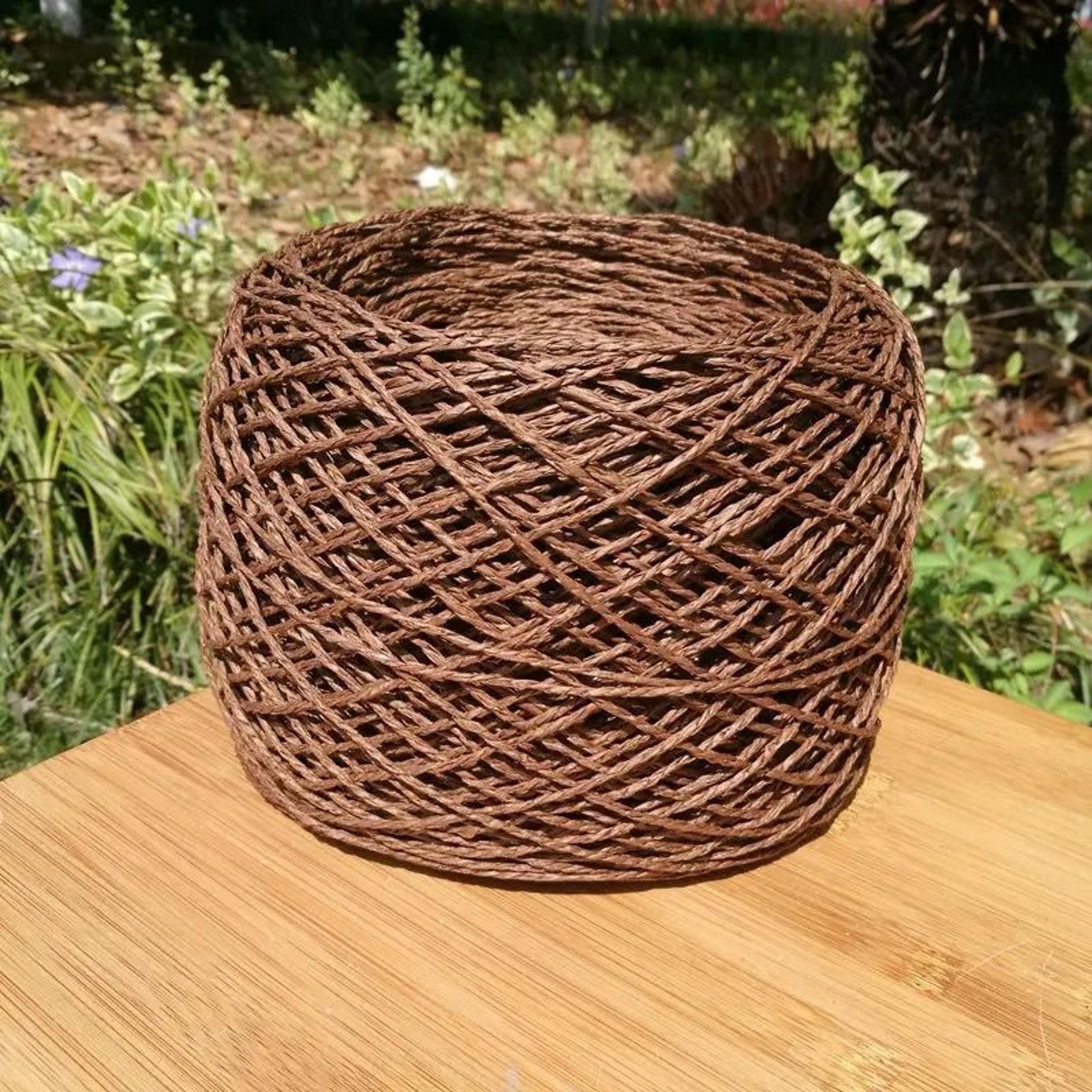 Chunky Paper Raffia Yarn For Crochet Knitting Bags Hats And DIY Crafts 27