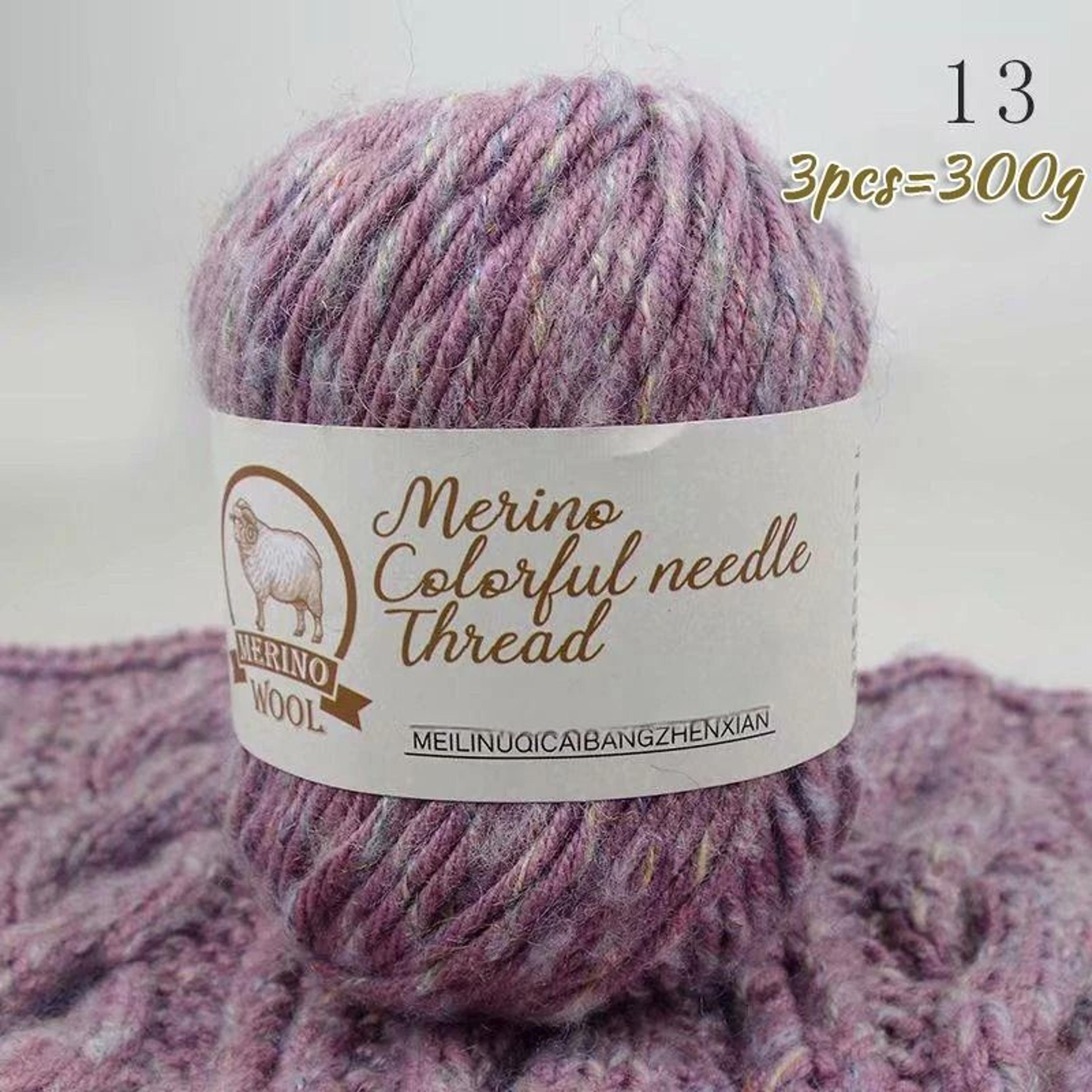 Chunky Mohair Alpaca Blend Yarn For Knitting Crochet Sweaters Scarves And DIY Crafts 15