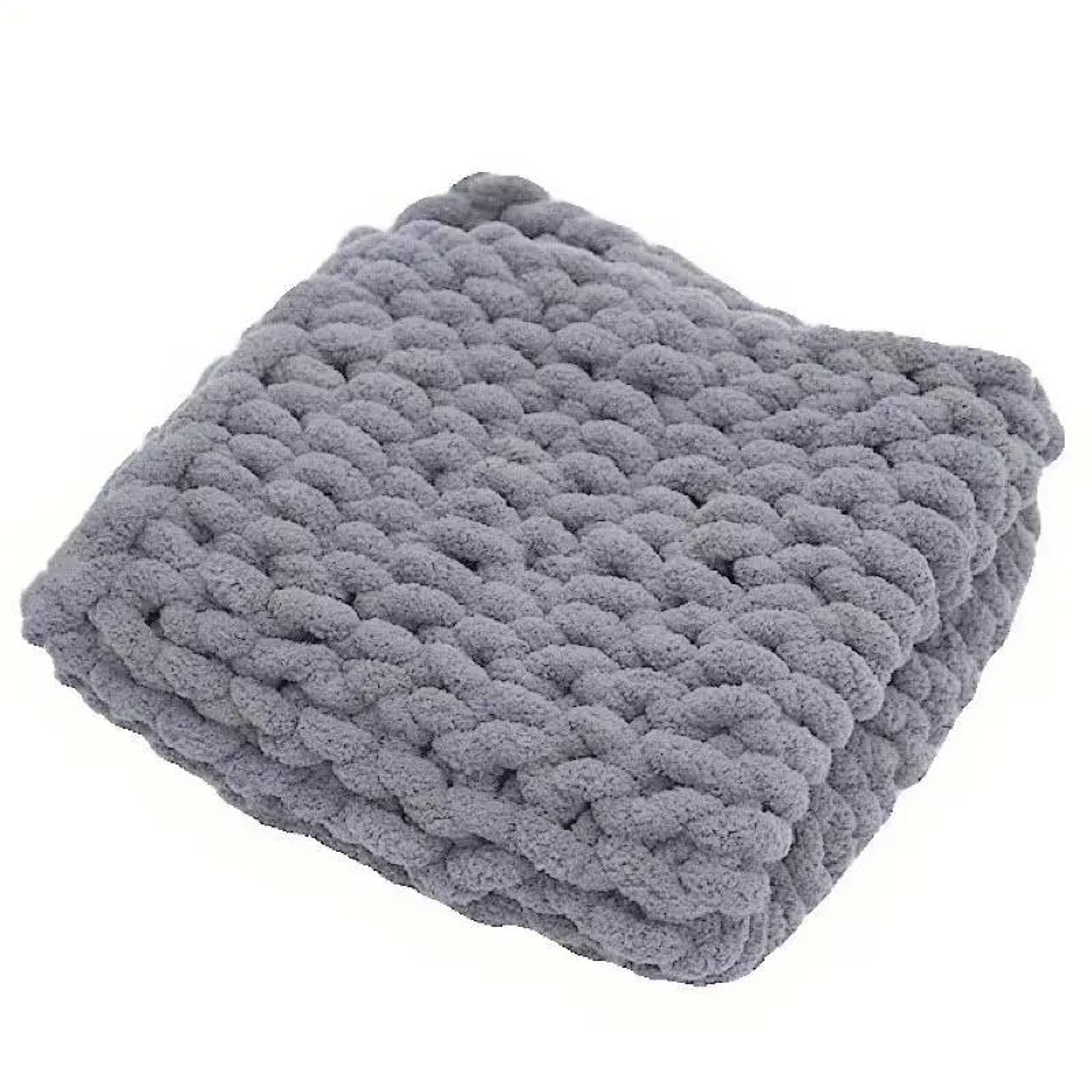 Giant Chenille Chunky Yarn For Blanket Arm Knitting Crochet And Home DIY Crafts 4
