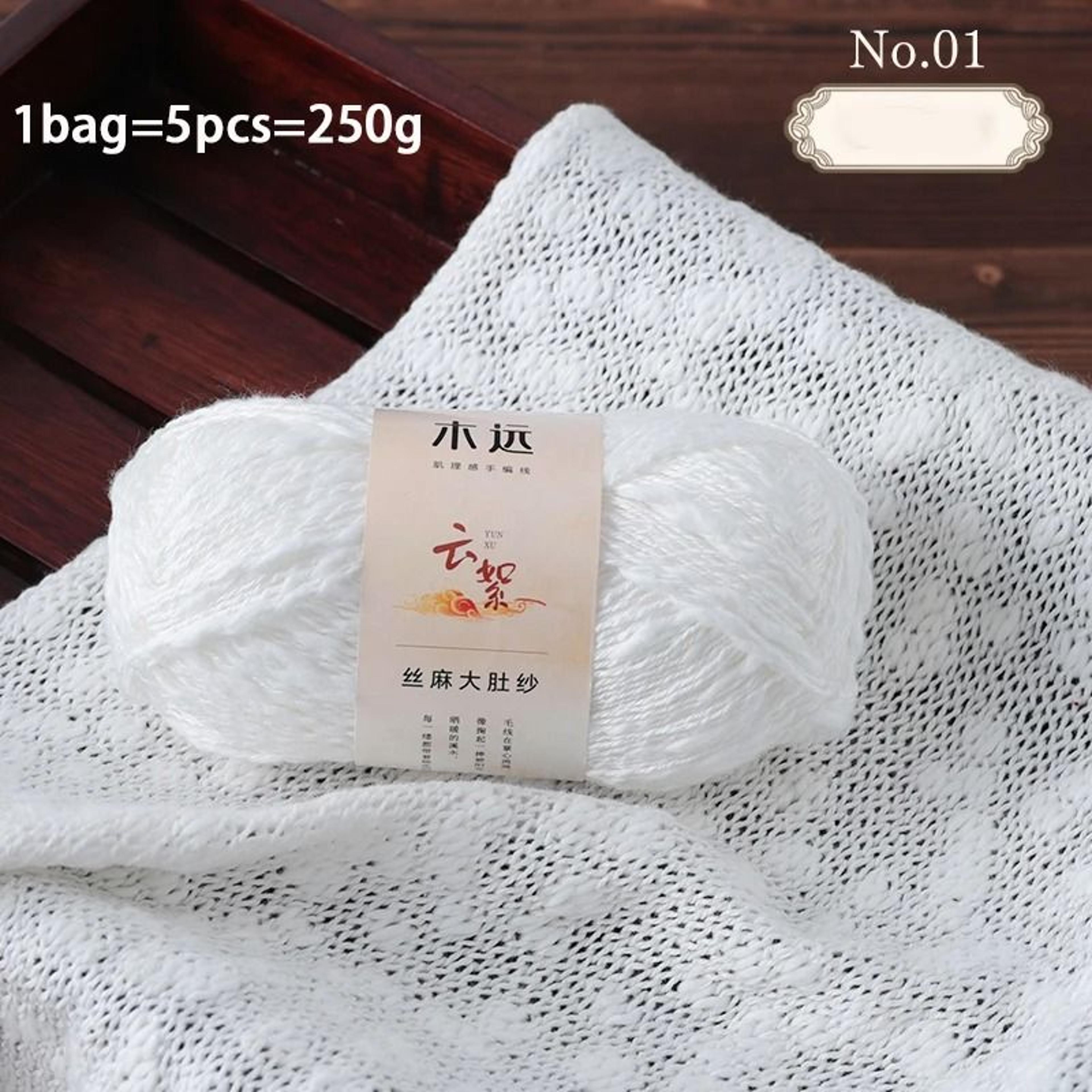 Premium Chunky Cotton Blend Yarn For Knitting Crochet Sweaters Blankets And DIY Crafts 7