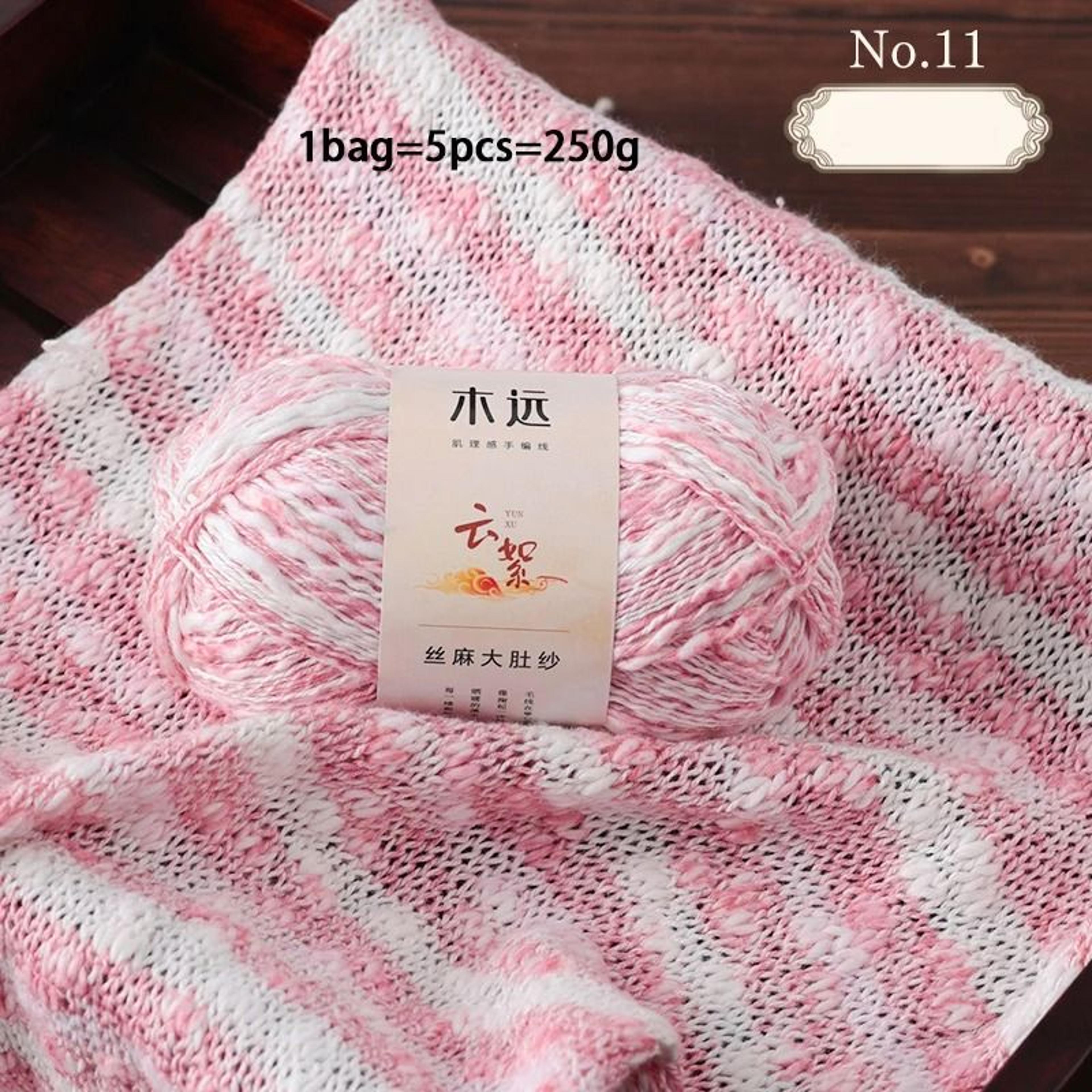 Premium Chunky Cotton Blend Yarn For Knitting Crochet Sweaters Blankets And DIY Crafts 6