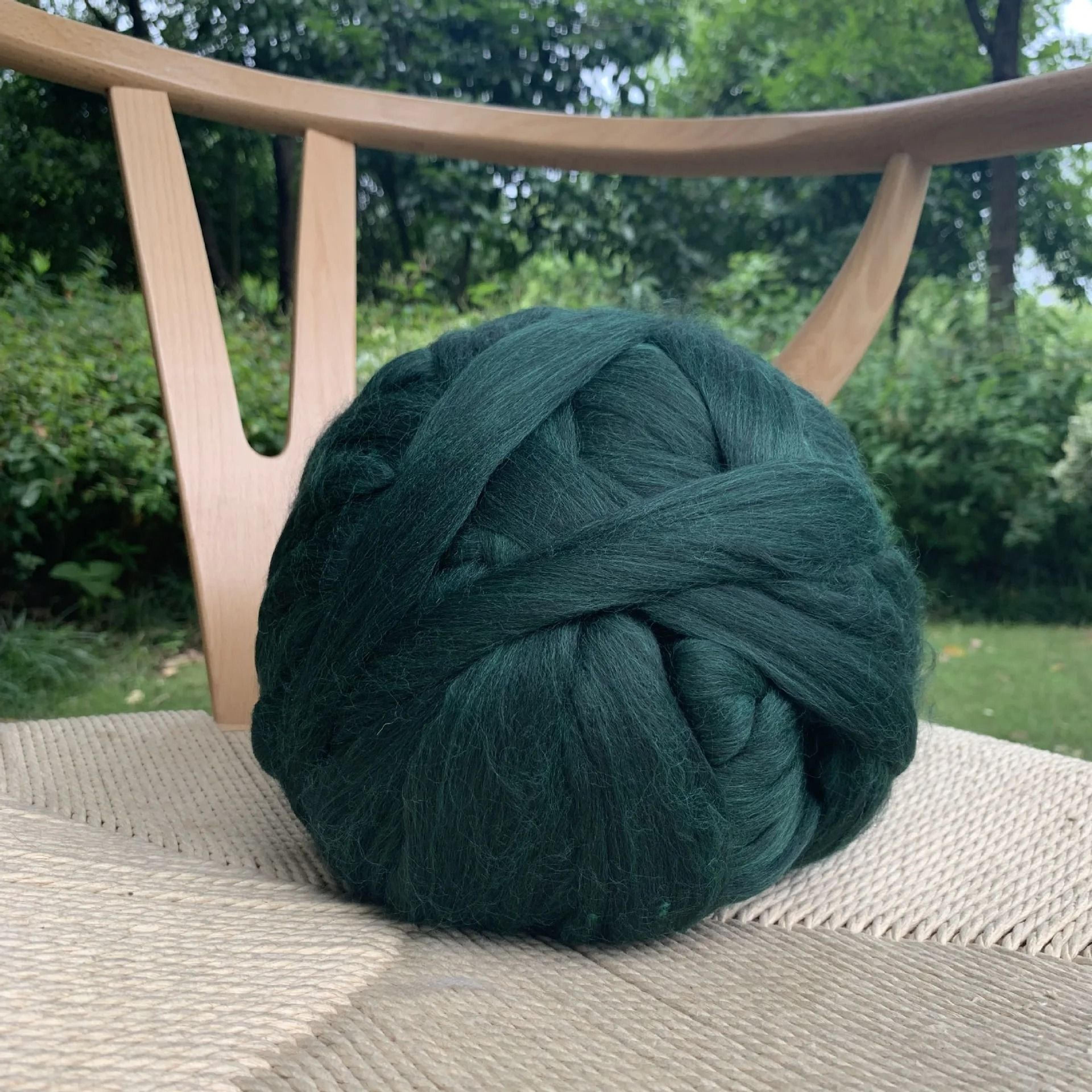 Super Chunky Roving Yarn For Arm Knitting Blankets Rugs Hats And DIY Crafts 10