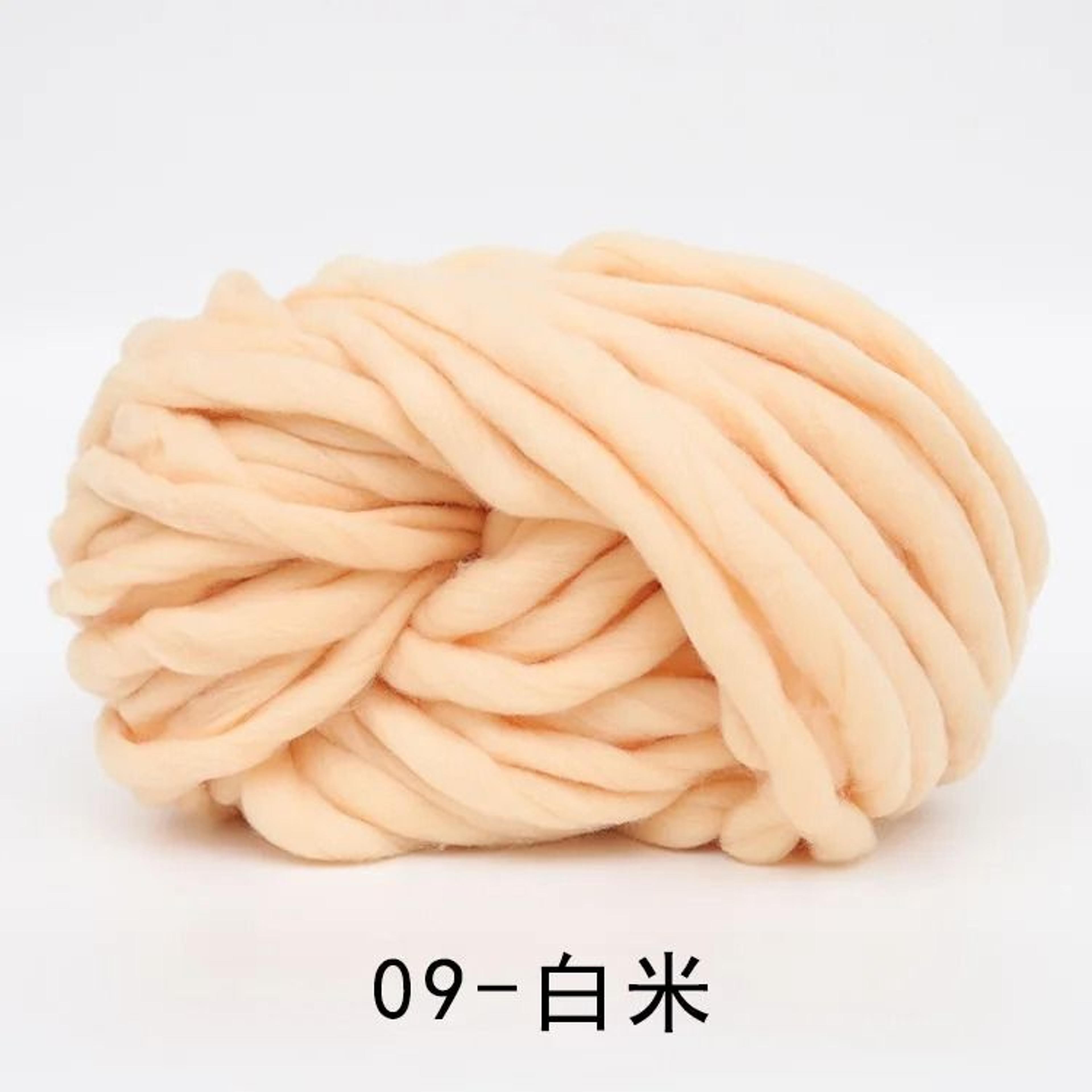 Natural Merino Wool Chunky Yarn For Knitting Crochet Blankets Hats Scarves And DIY Crafts 10