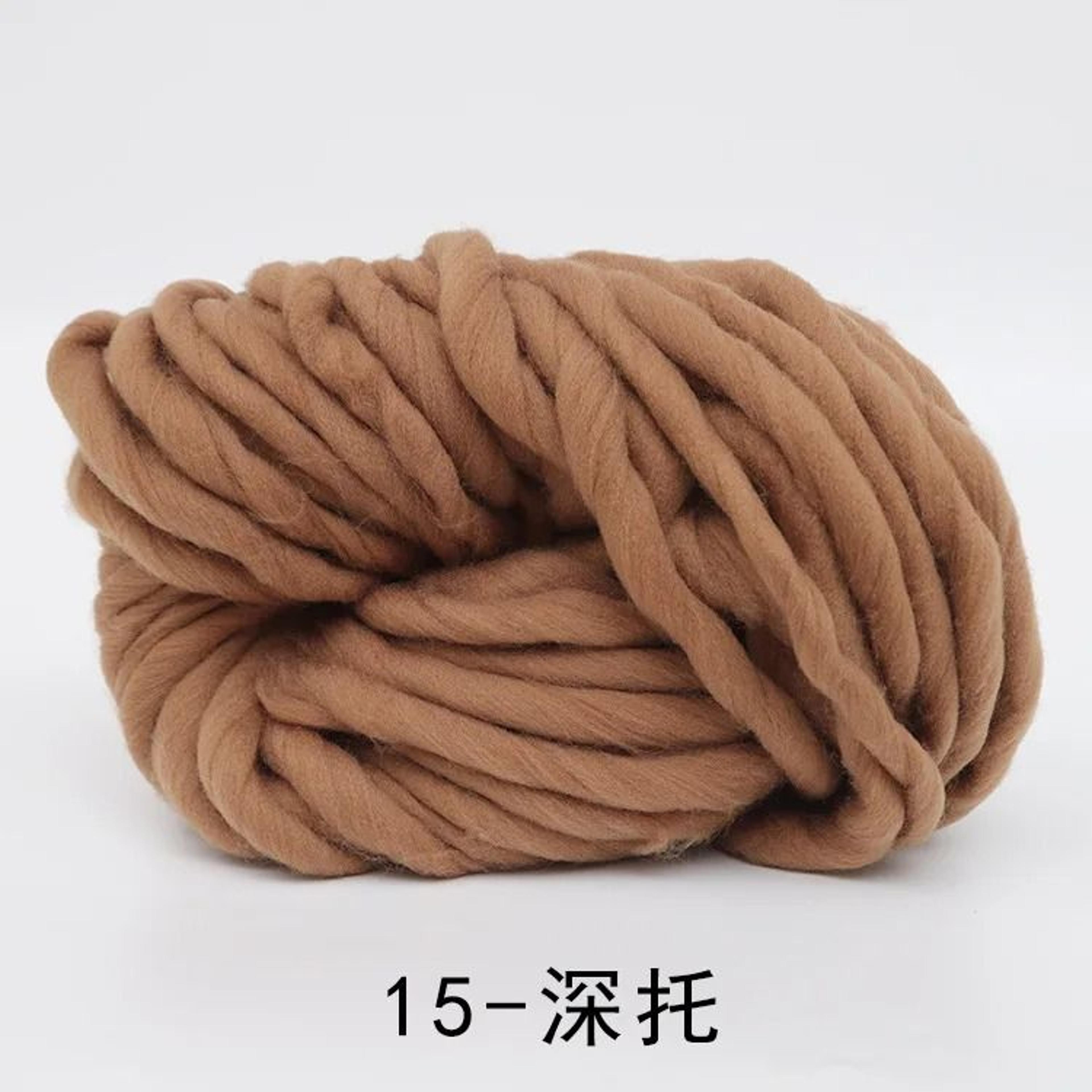 Natural Merino Wool Chunky Yarn For Knitting Crochet Blankets Hats Scarves And DIY Crafts 16