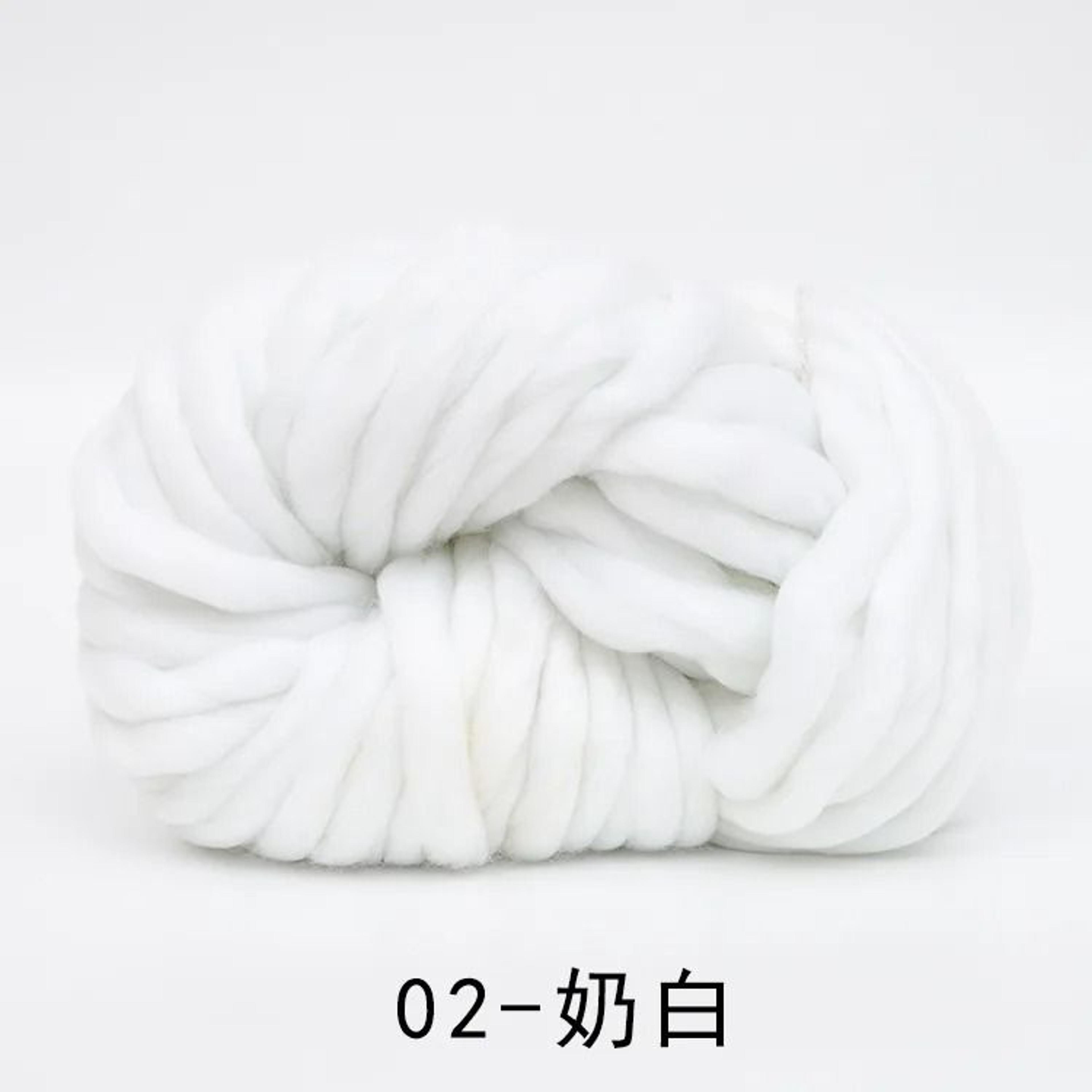Natural Merino Wool Chunky Yarn For Knitting Crochet Blankets Hats Scarves And DIY Crafts 4