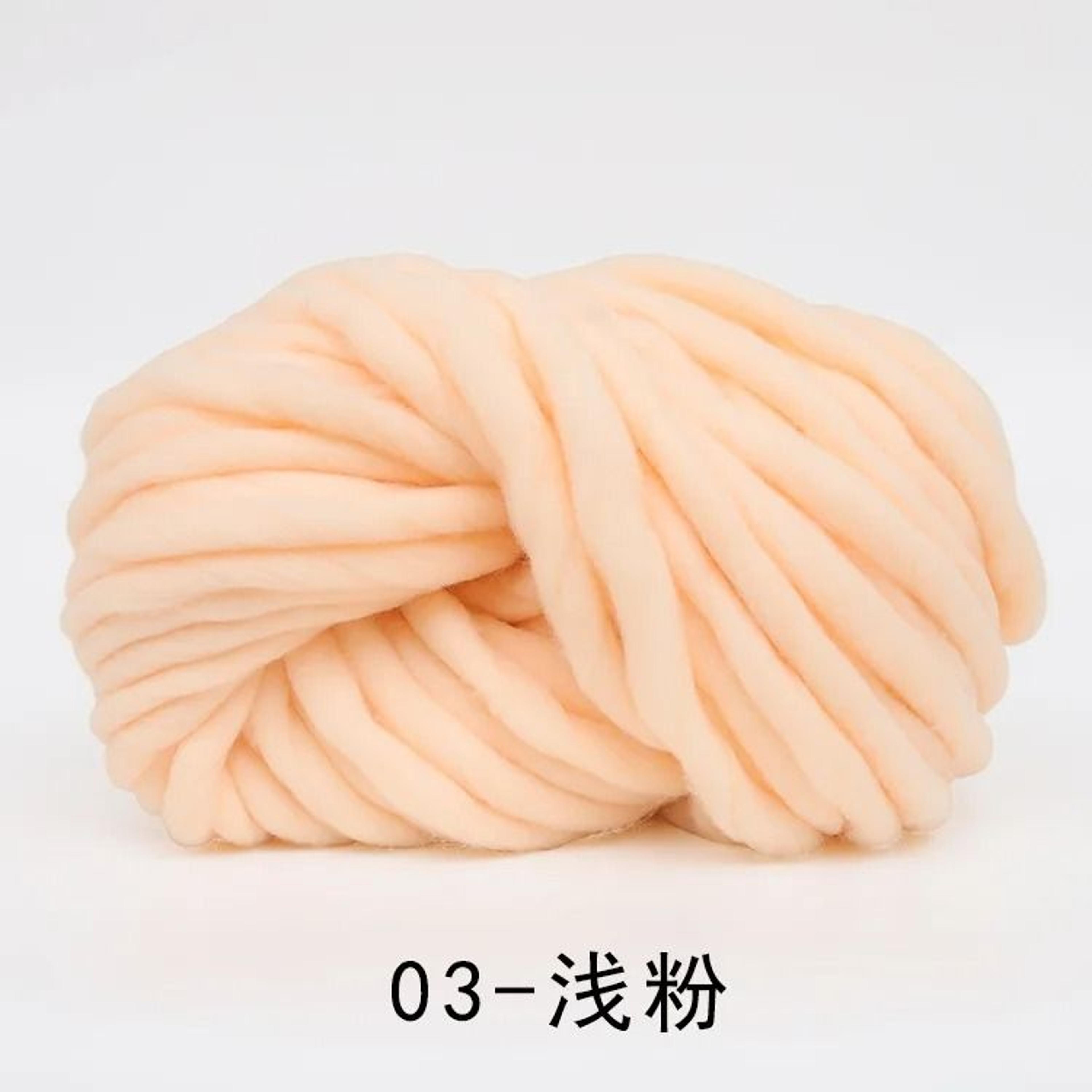 Natural Merino Wool Chunky Yarn For Knitting Crochet Blankets Hats Scarves And DIY Crafts 5