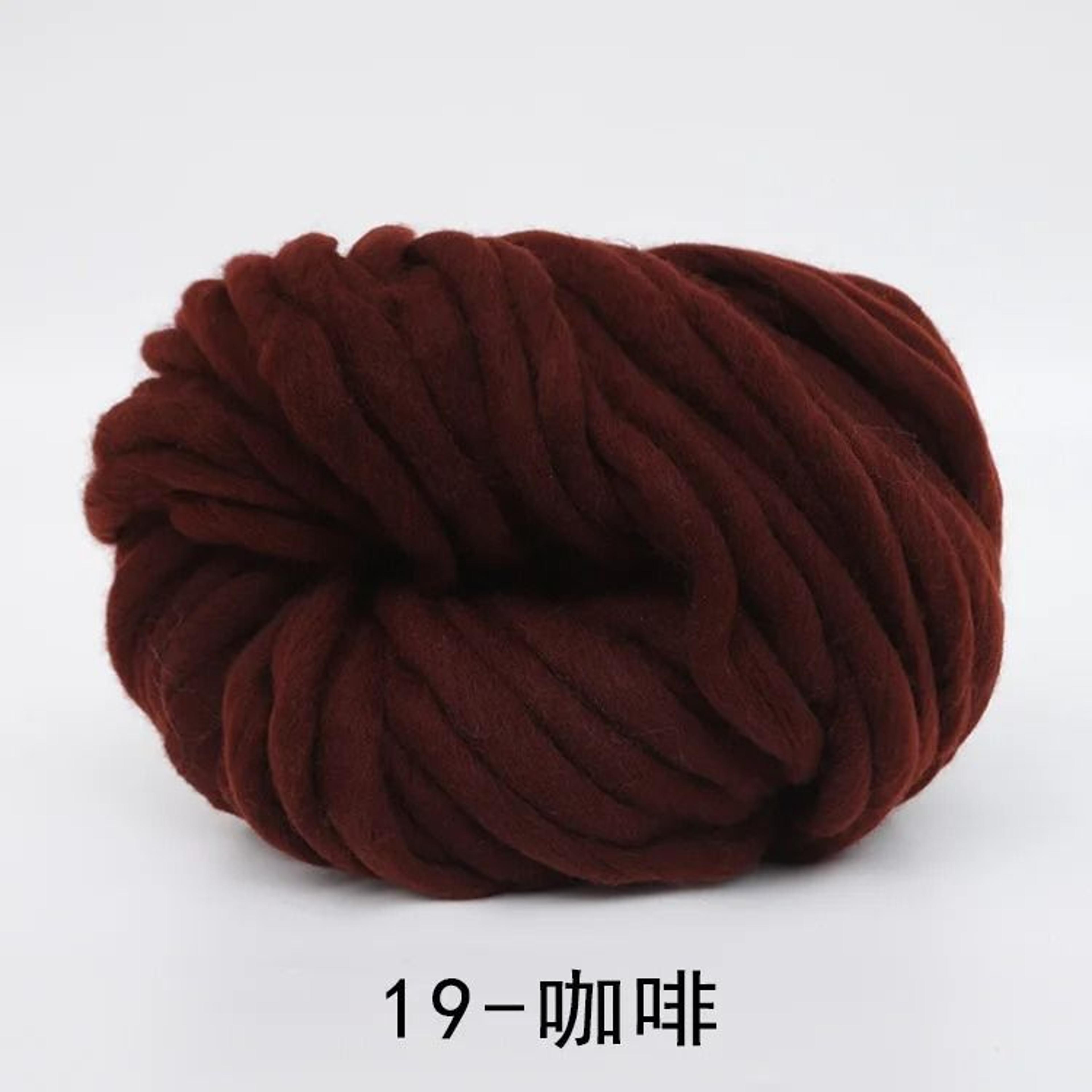 Natural Merino Wool Chunky Yarn For Knitting Crochet Blankets Hats Scarves And DIY Crafts 20