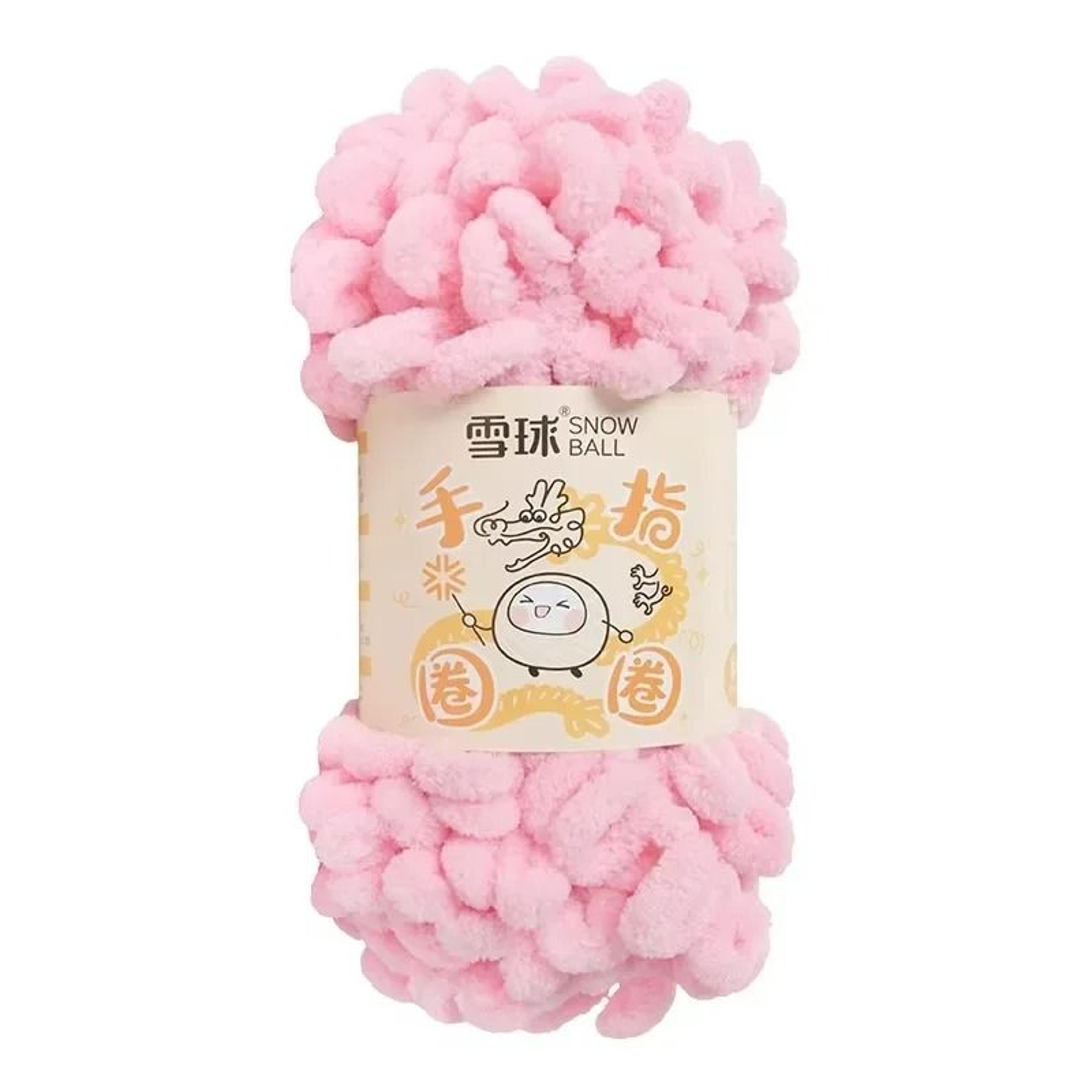 Finger Loop Puffy Yarn For Hand Knitting Blankets Pillows And DIY Crafts 9