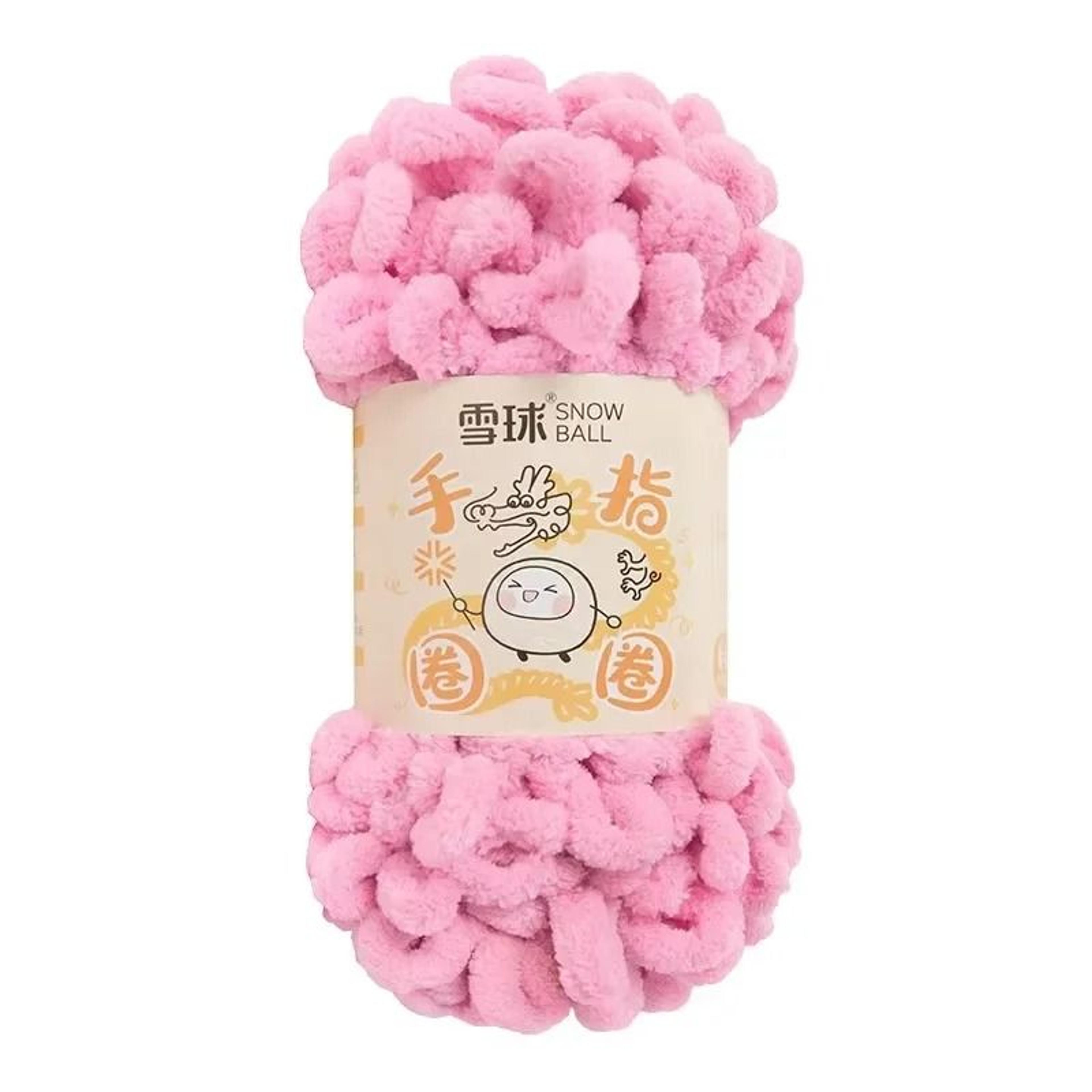Finger Loop Puffy Yarn For Hand Knitting Blankets Pillows And DIY Crafts 10
