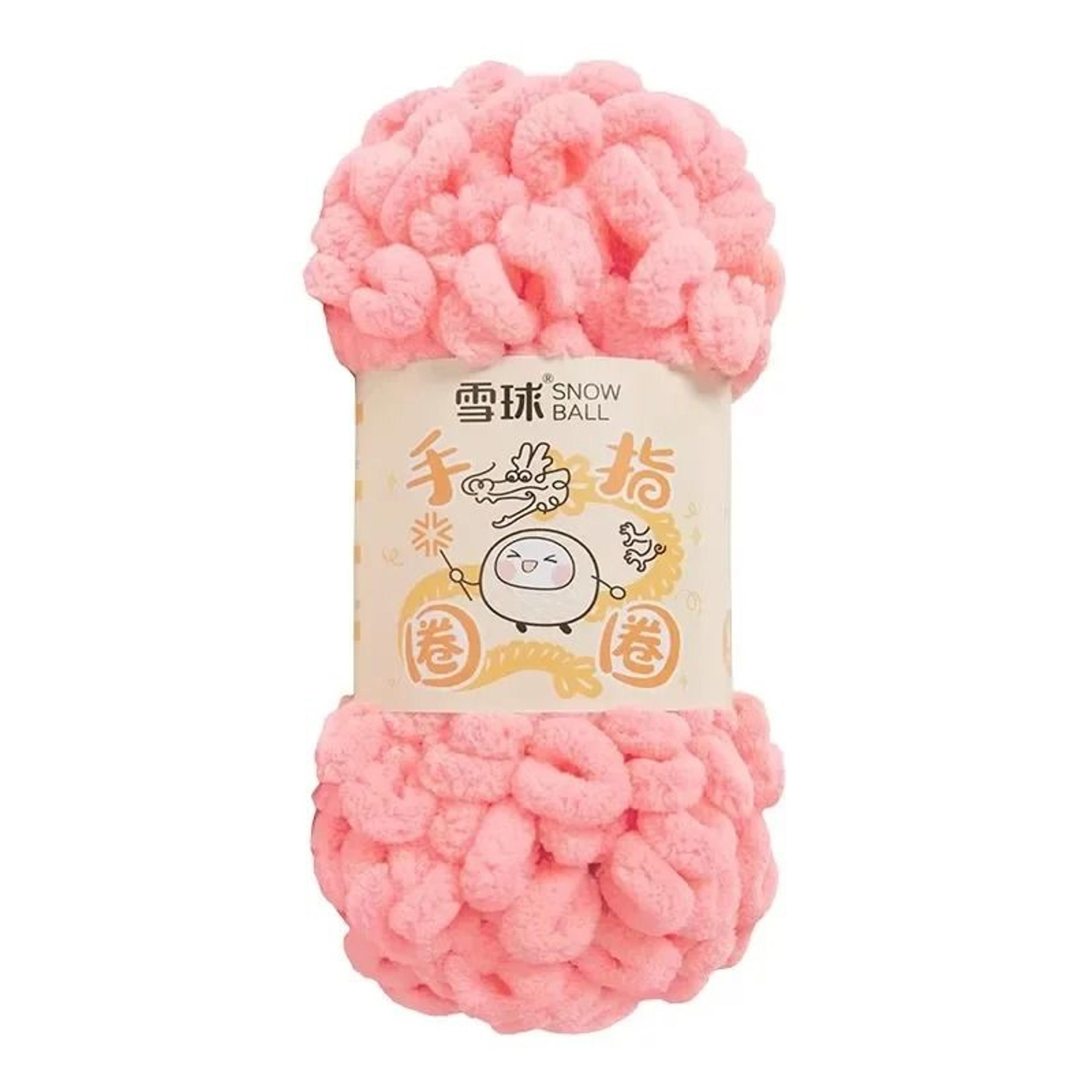 Finger Loop Puffy Yarn For Hand Knitting Blankets Pillows And DIY Crafts 11