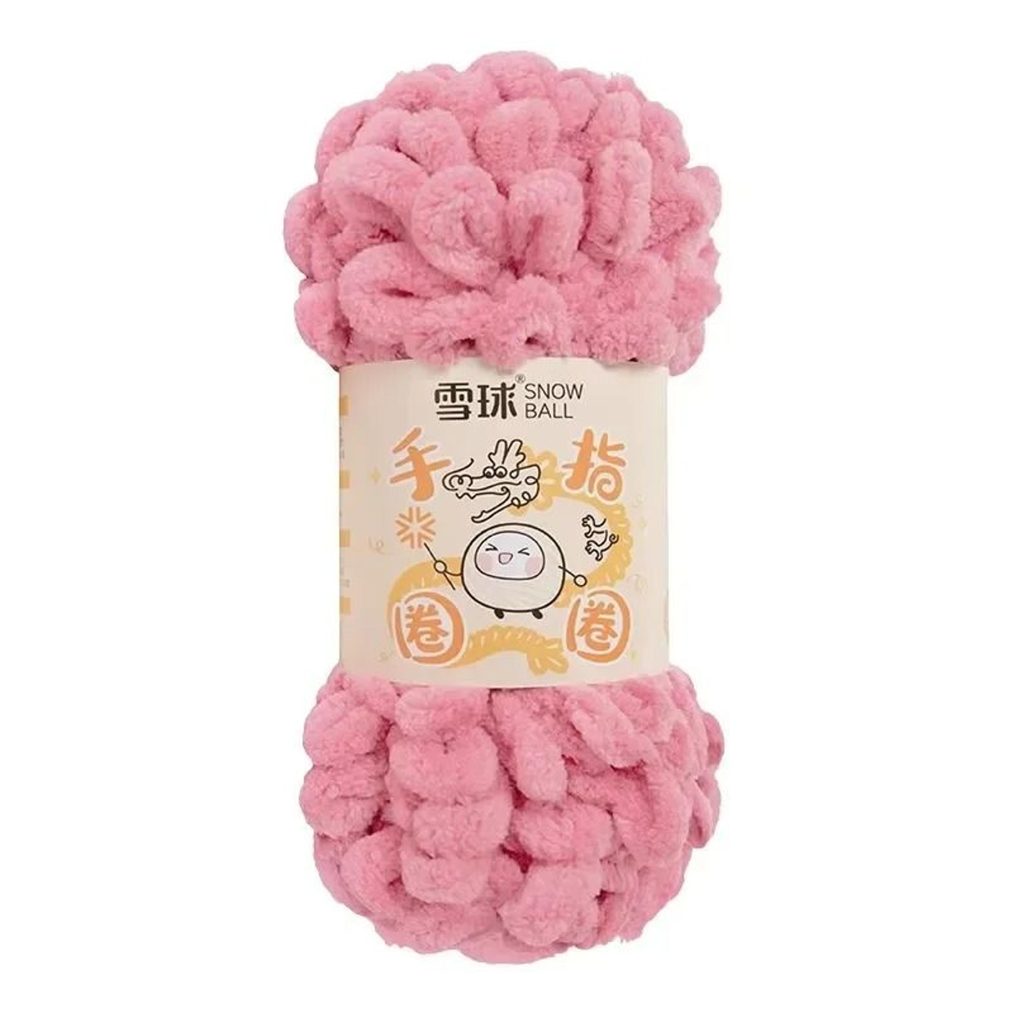 Finger Loop Puffy Yarn For Hand Knitting Blankets Pillows And DIY Crafts 13