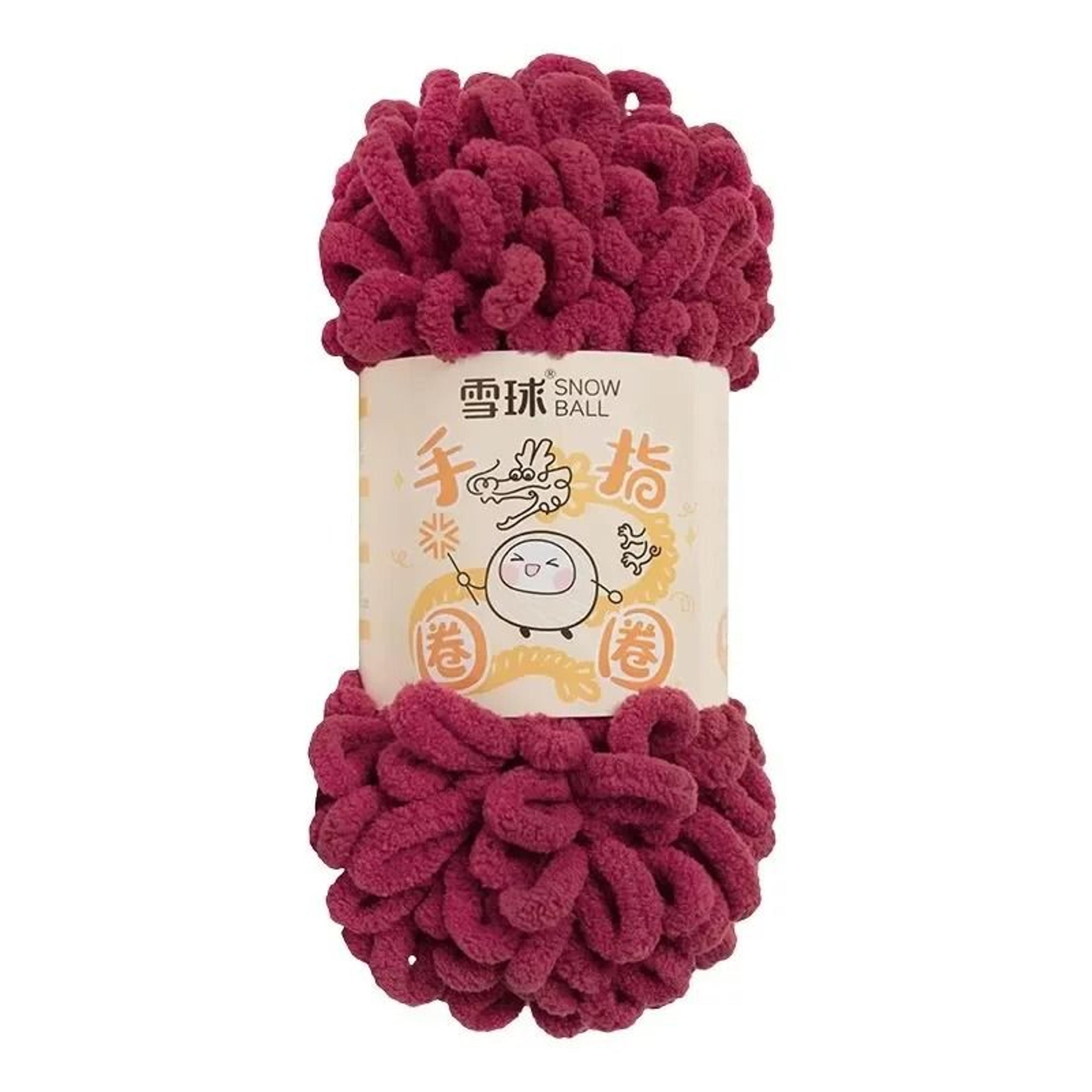 Finger Loop Puffy Yarn For Hand Knitting Blankets Pillows And DIY Crafts 16