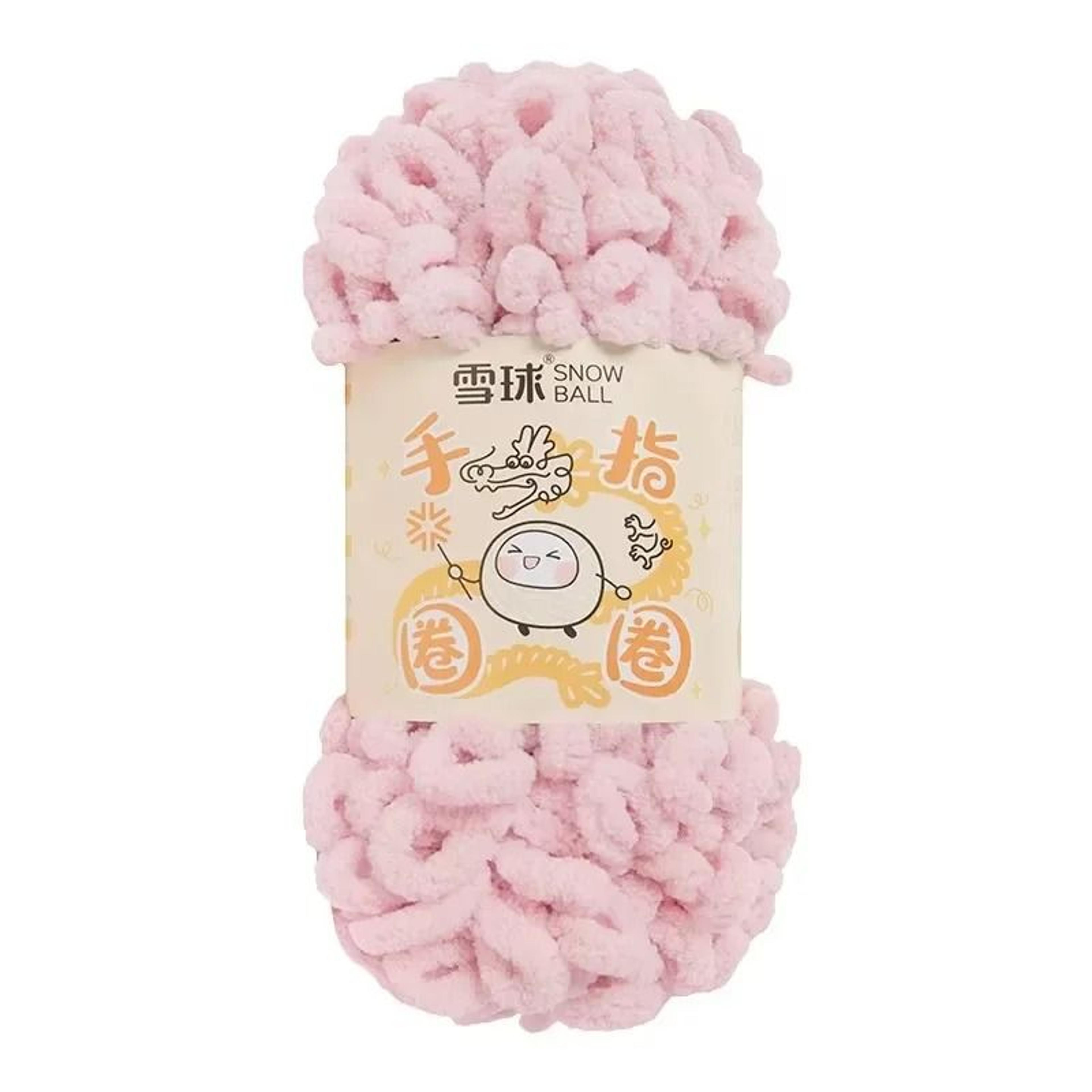 Finger Loop Puffy Yarn For Hand Knitting Blankets Pillows And DIY Crafts 8