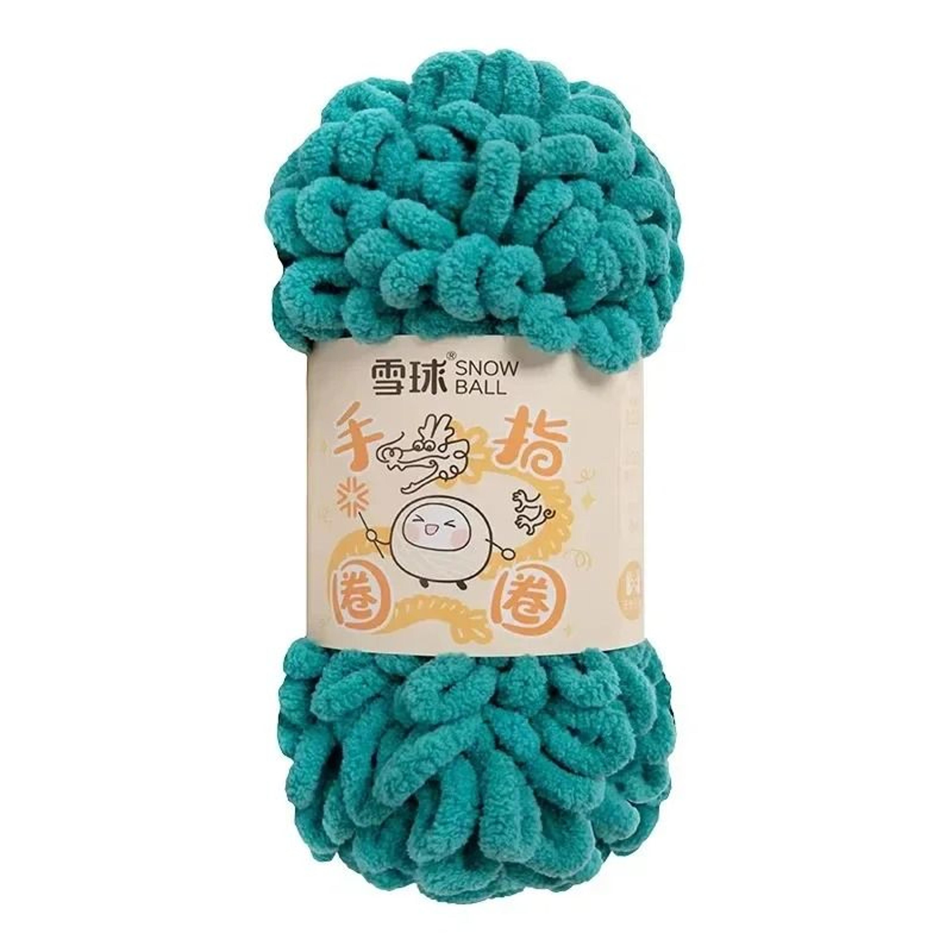 Finger Loop Puffy Yarn For Hand Knitting Blankets Pillows And DIY Crafts 29