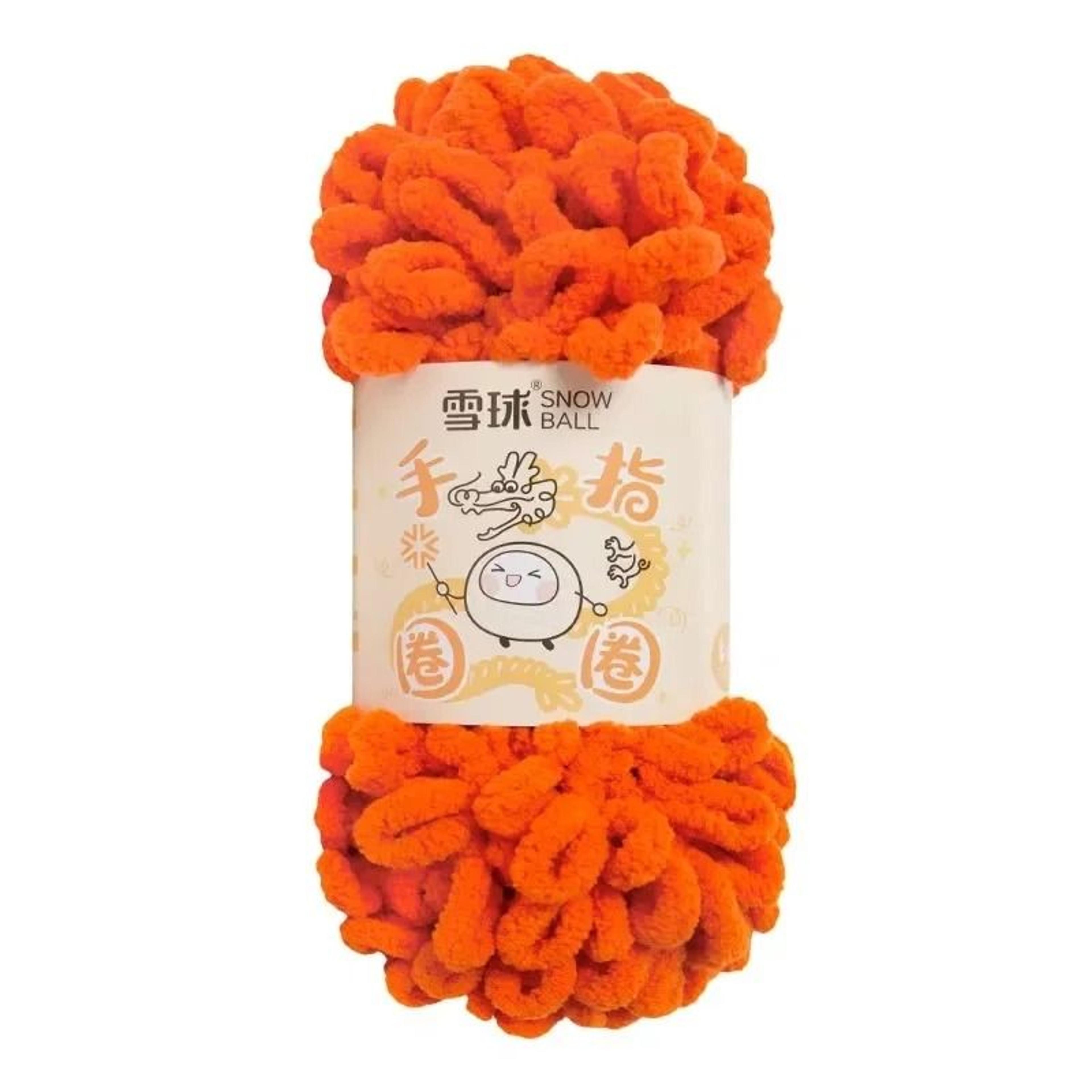 Finger Loop Puffy Yarn For Hand Knitting Blankets Pillows And DIY Crafts 23
