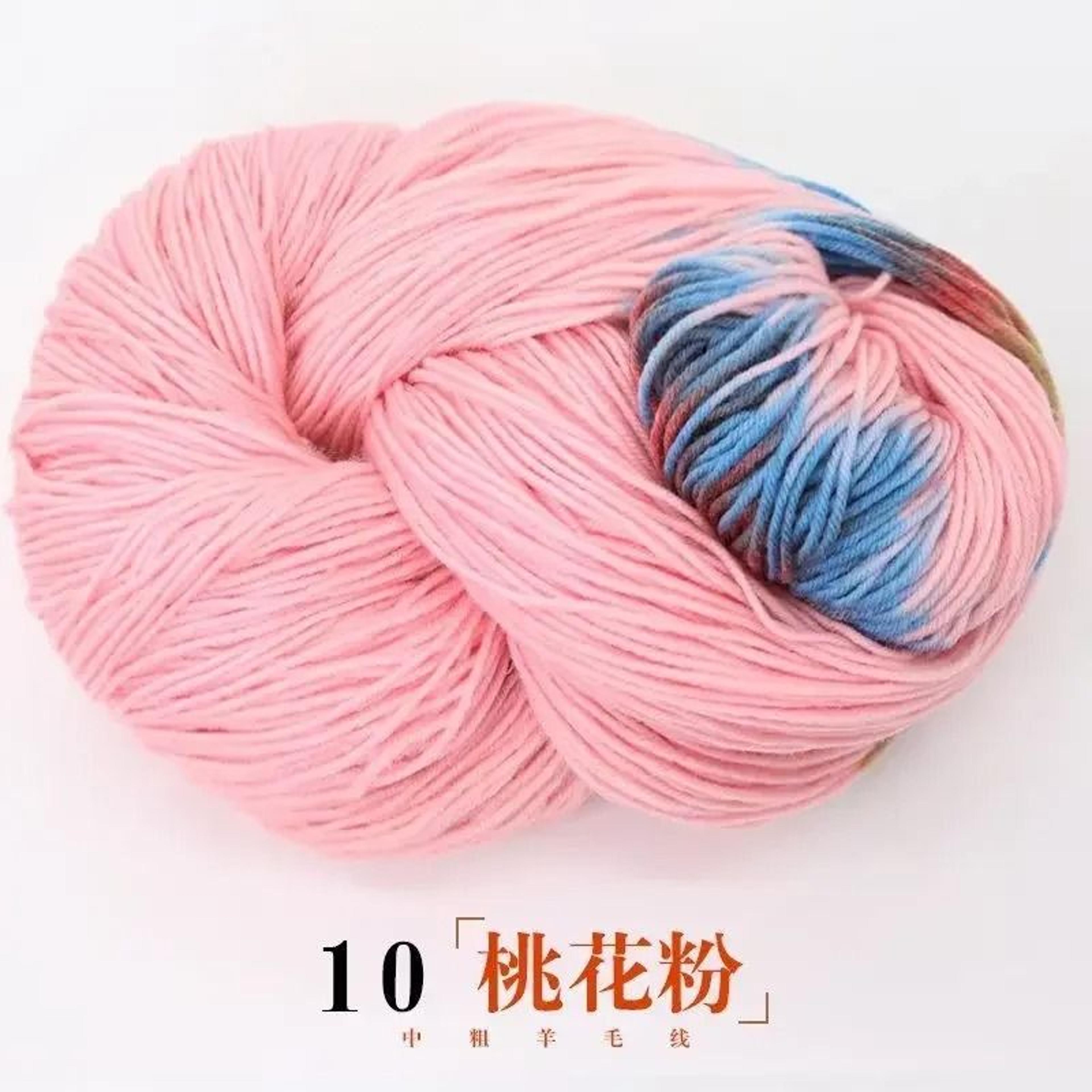 Colorful 4 Ply Chunky Yarn For Knitting Crochet Sweaters Blankets And DIY Crafts 15
