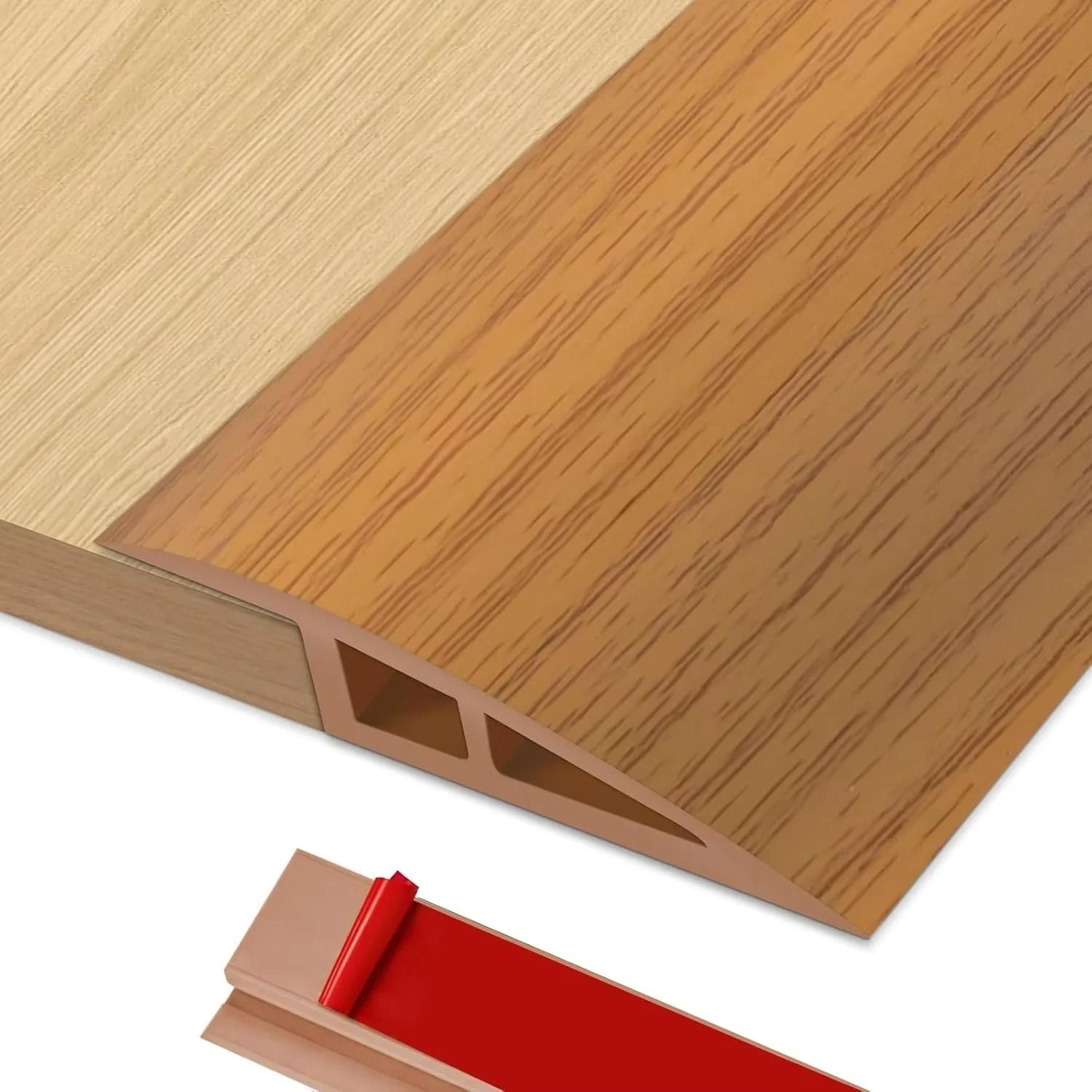 soft wood look floor threshold seam cover