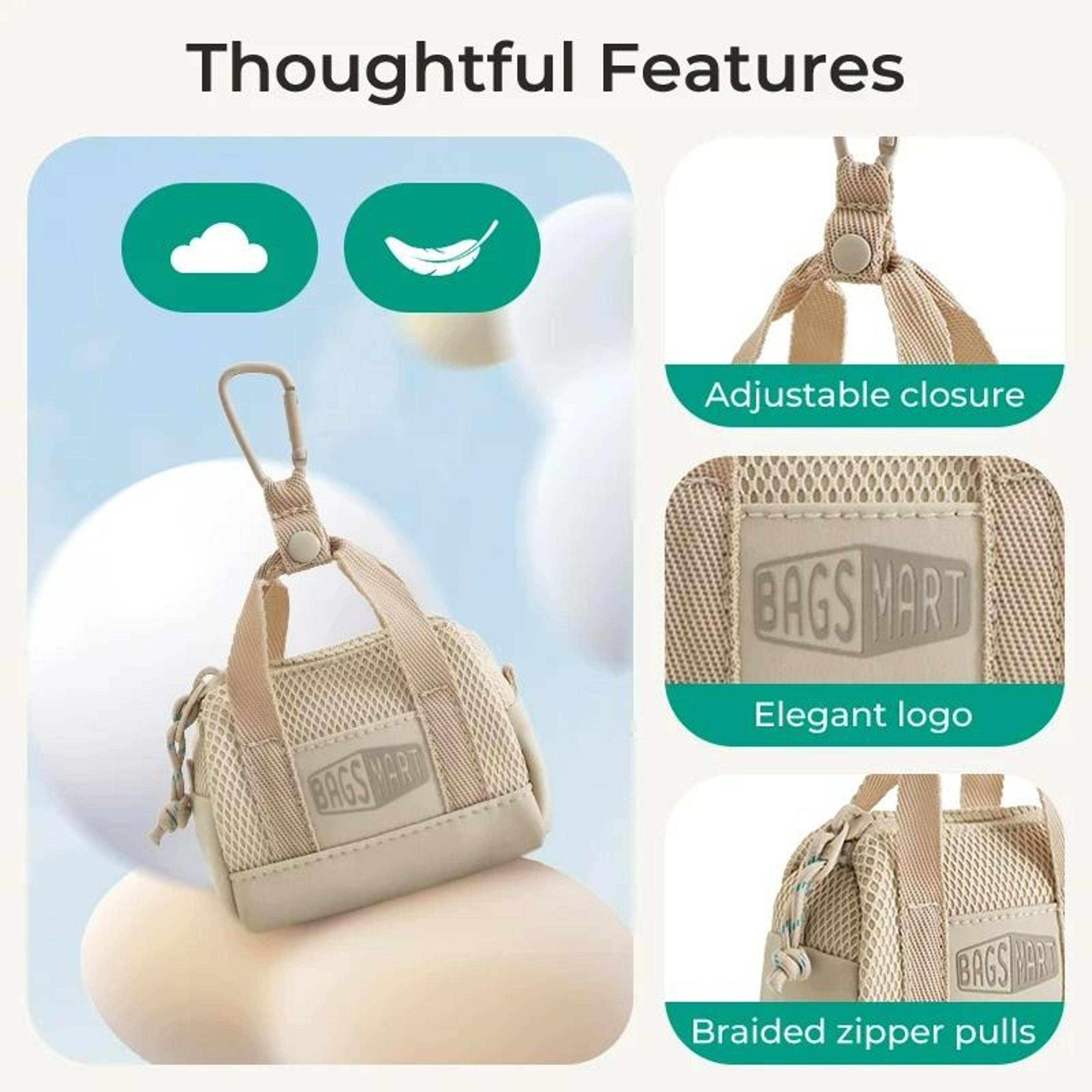Multifunctional Mini Coin Key And Earphone Pouch 5