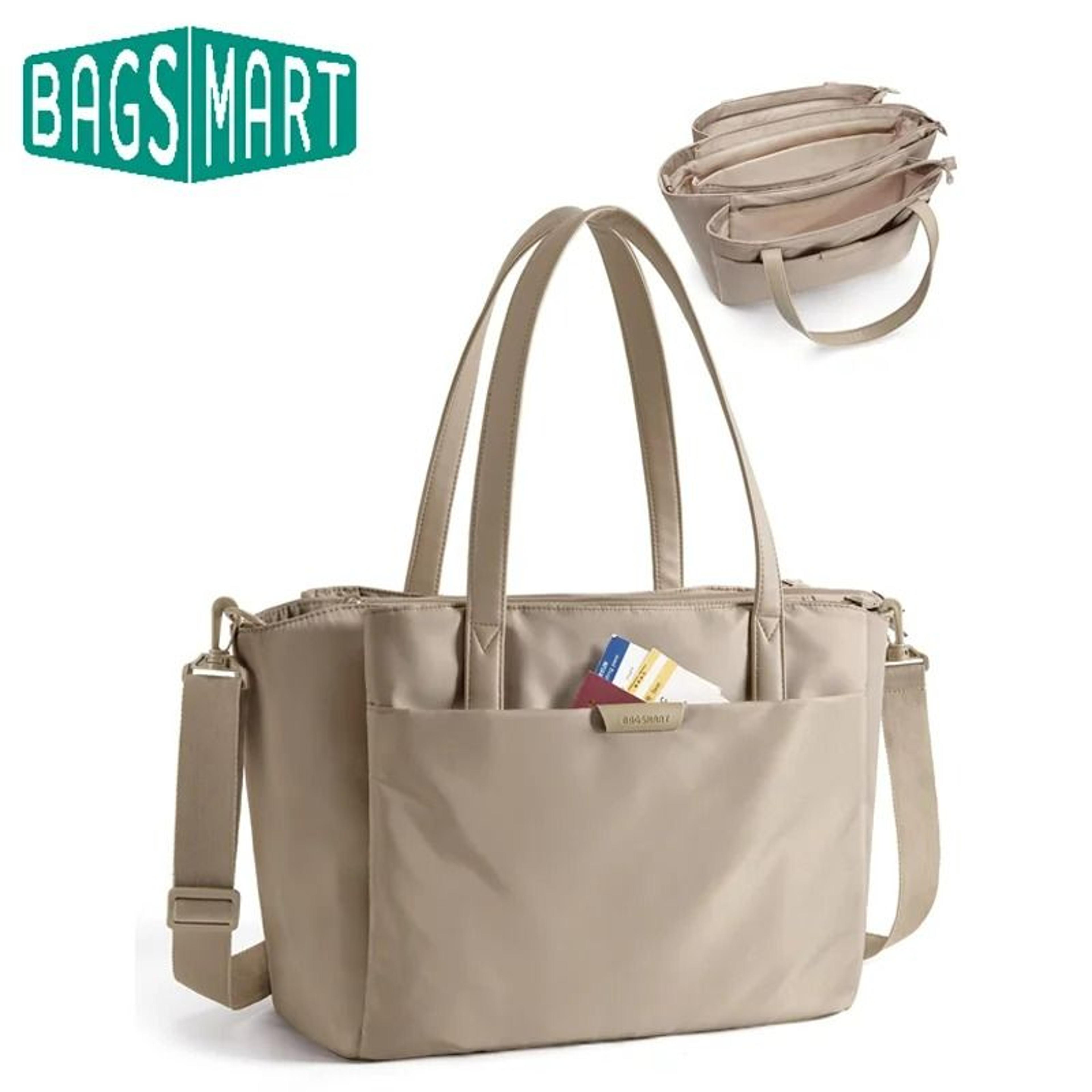 four compartment 15.6 inch laptop work tote