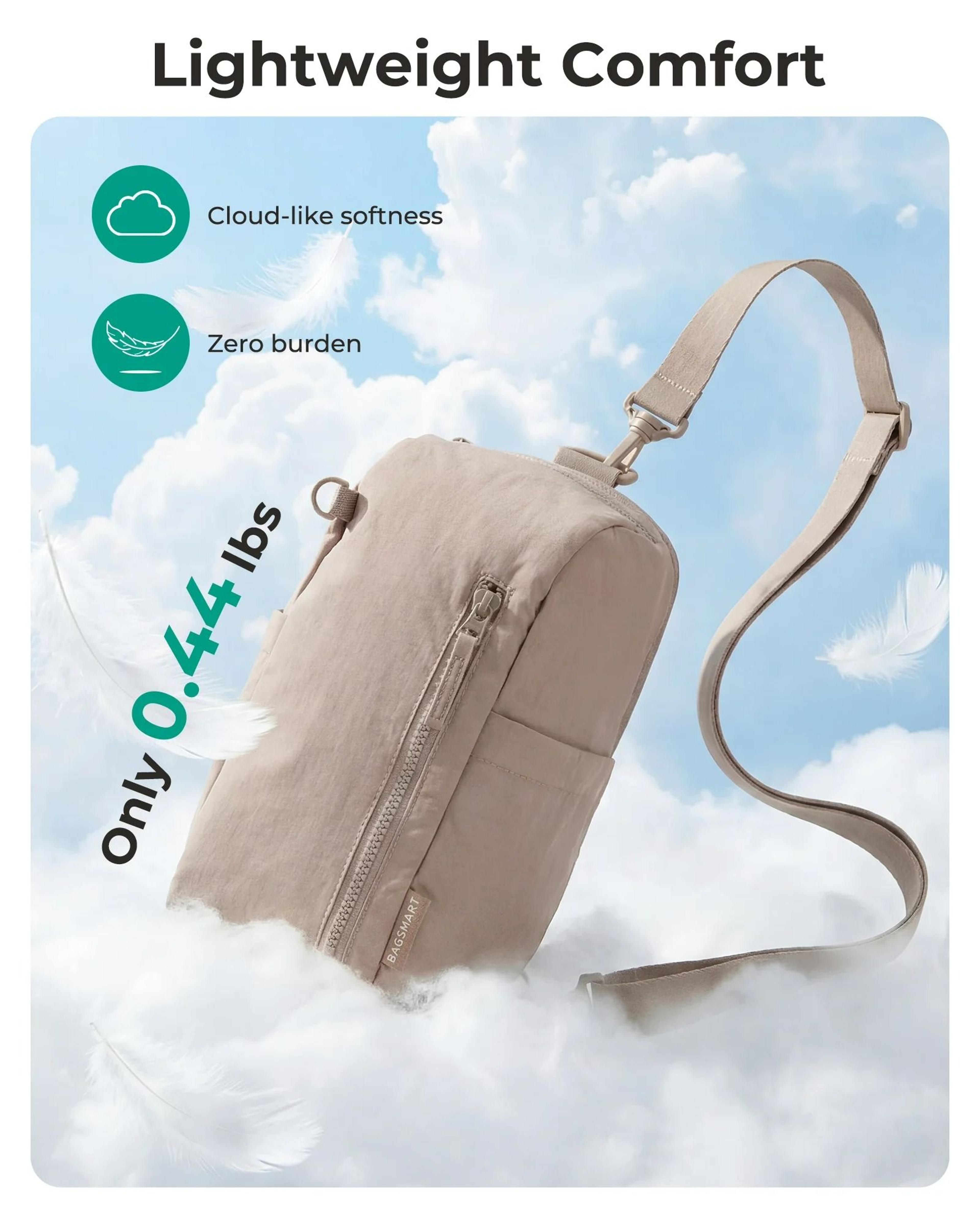 BAGSMART 9L Convertible Sling Bag For Women 6