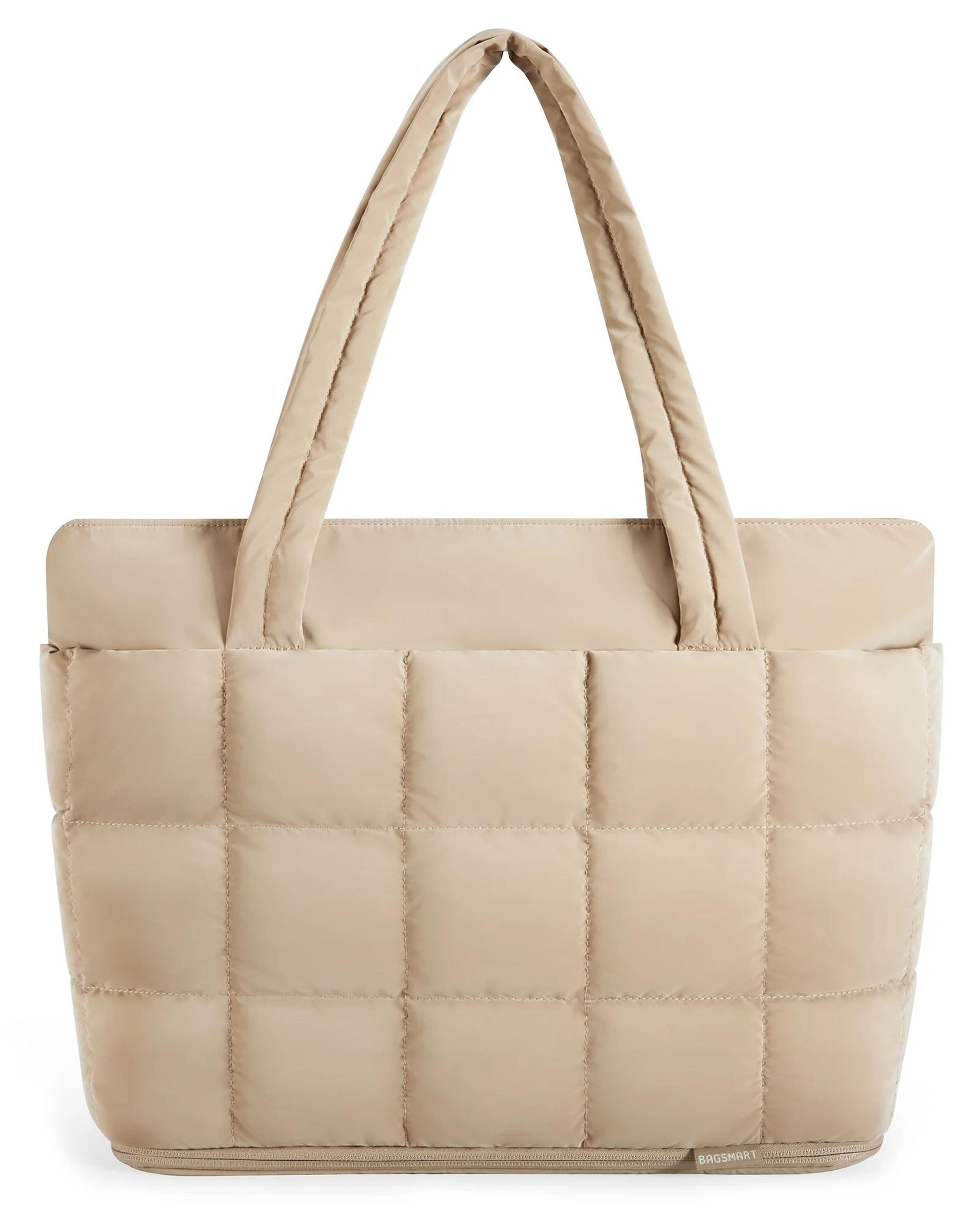 BAGSMART 28L Expandable Puffer Work And Travel Tote 9