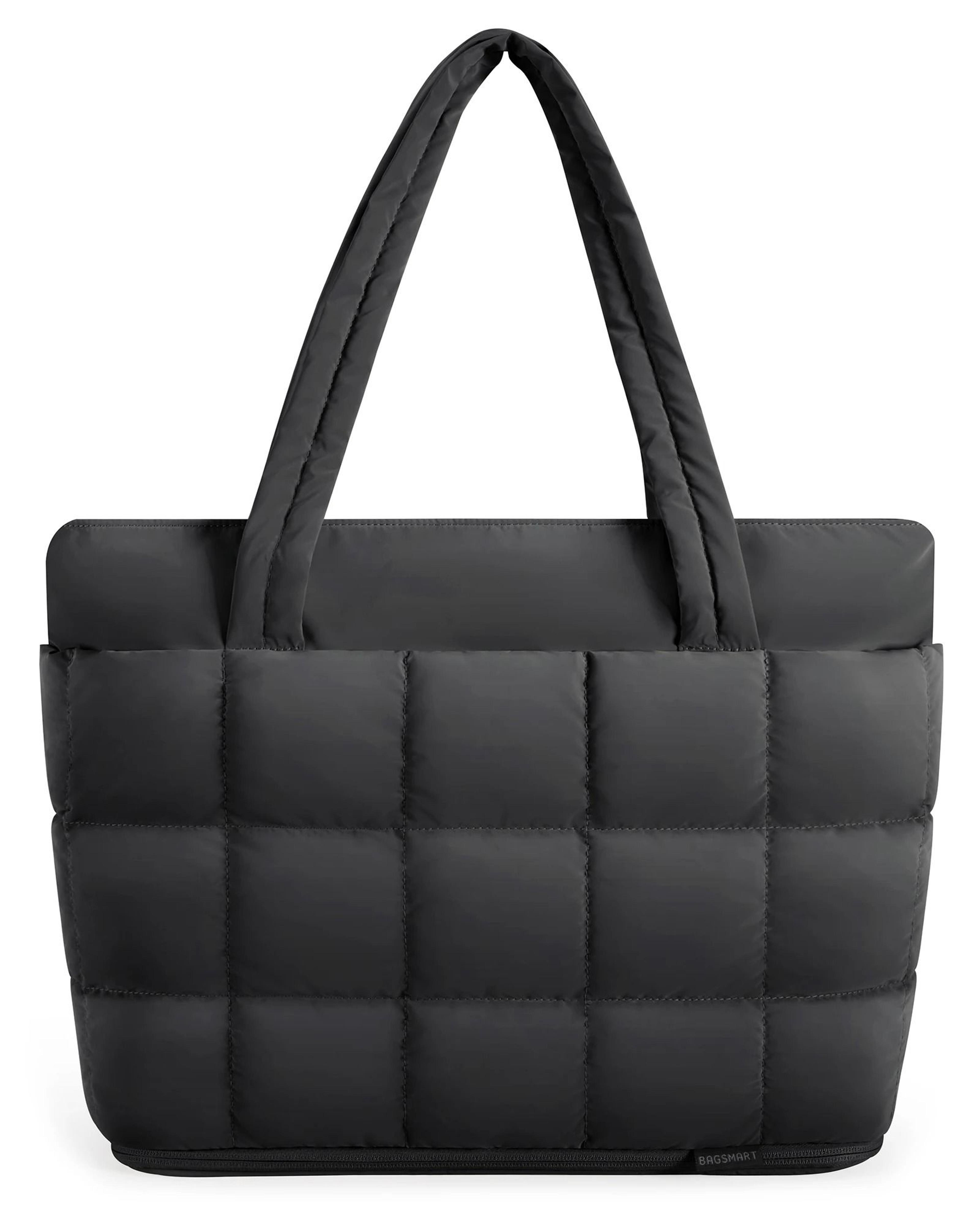 BAGSMART 28L Expandable Puffer Work And Travel Tote 8