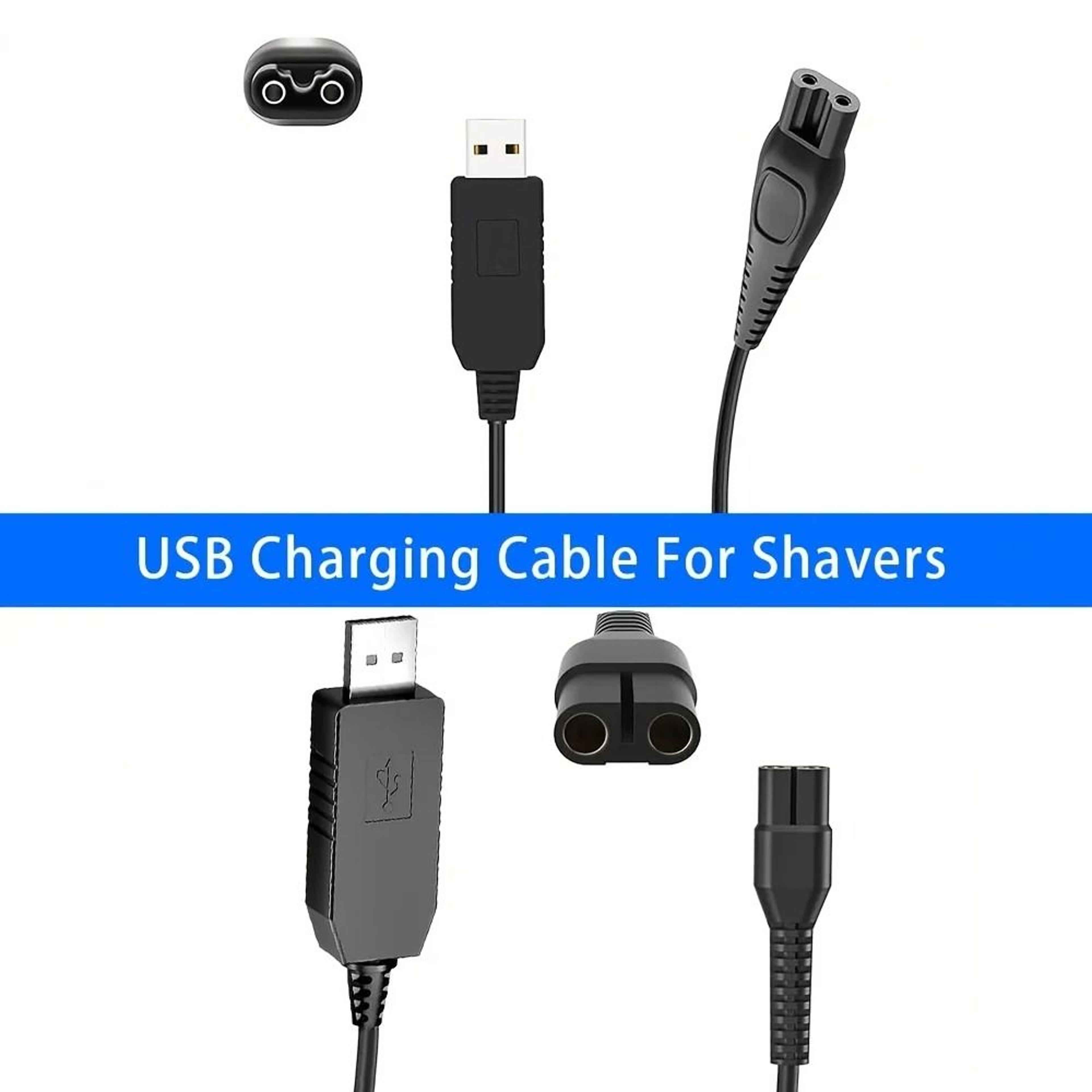 usb replacement shaver charging cable for philips