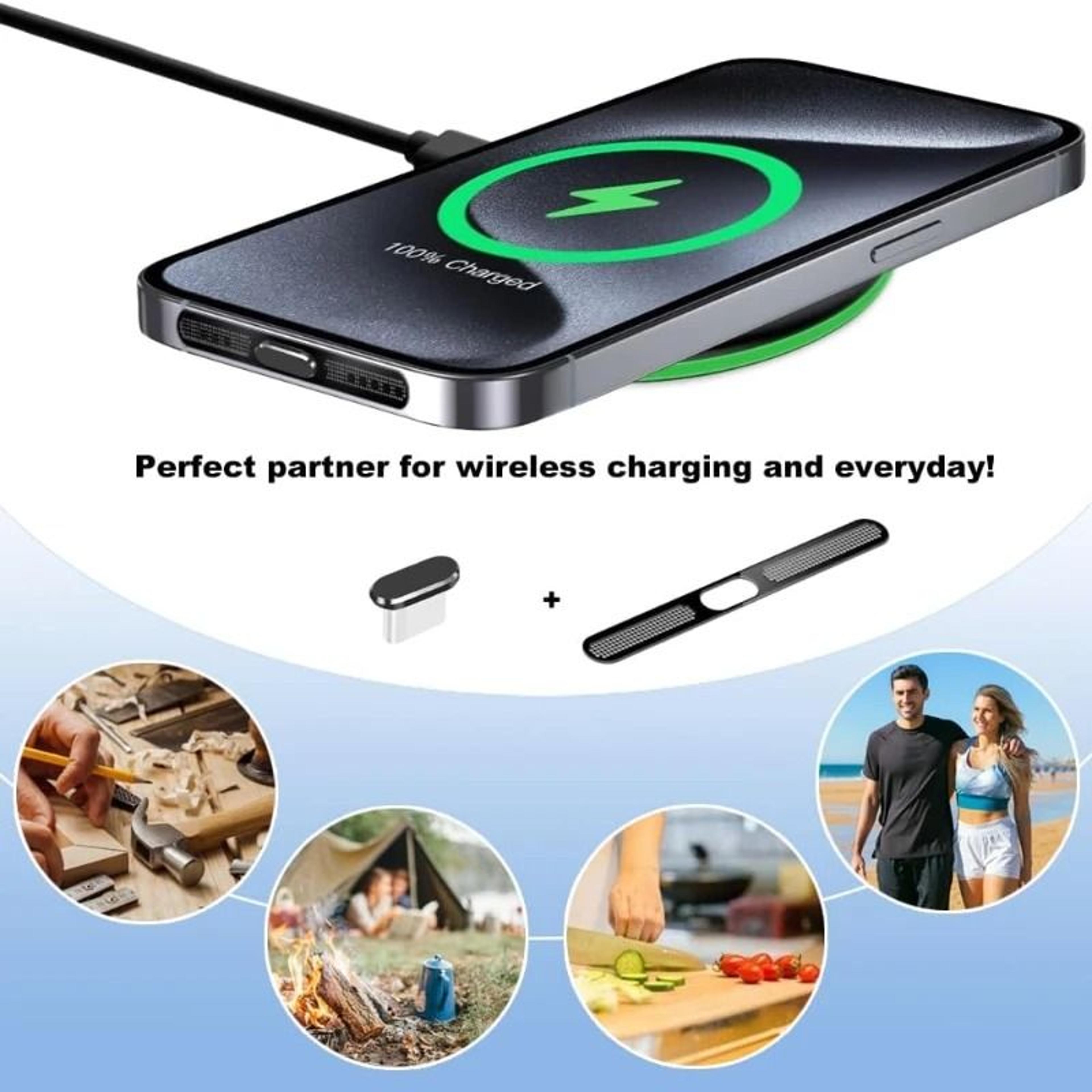 Nine Piece IPhone USB C Dust Guard Set 2