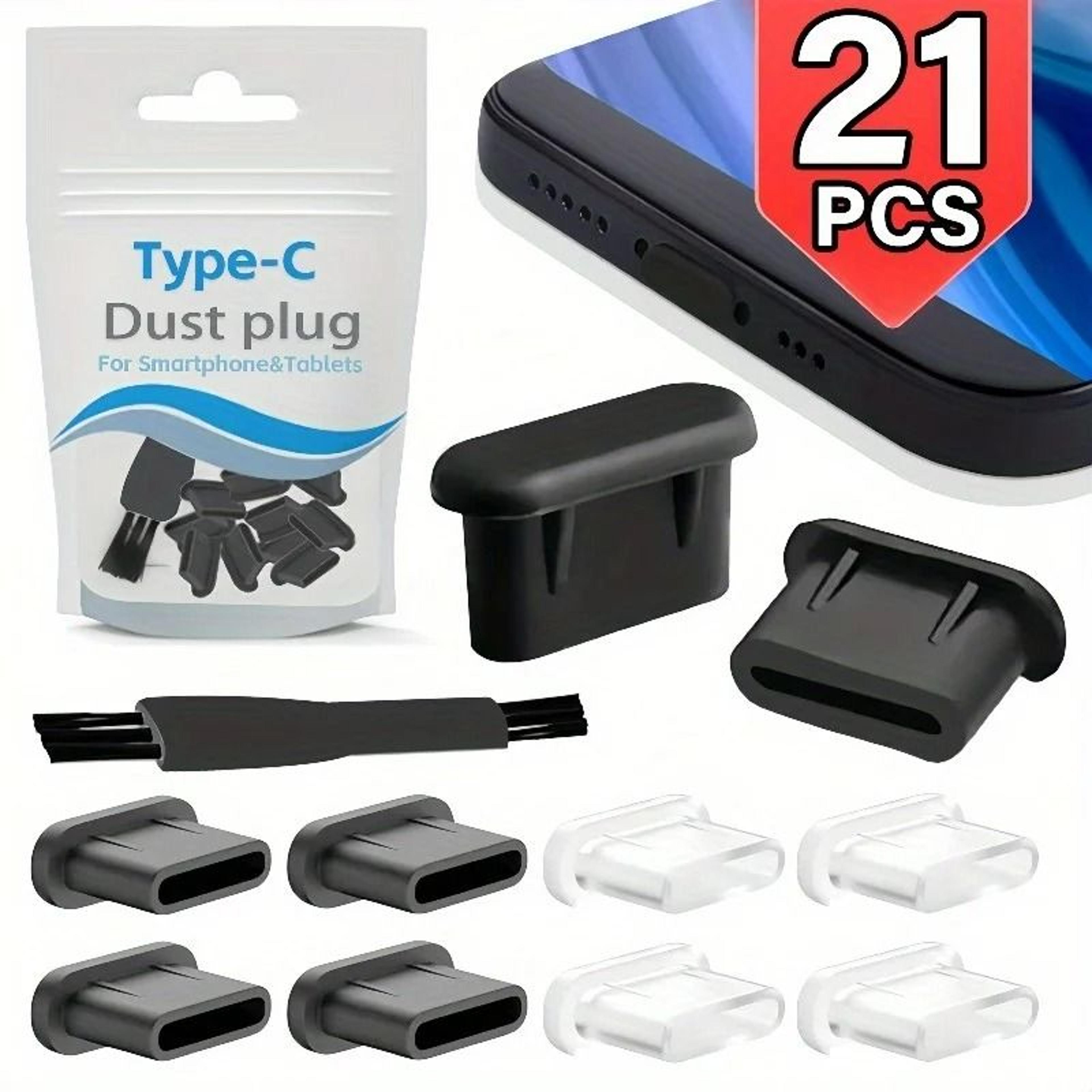 soft silicone phone charging port care kit
