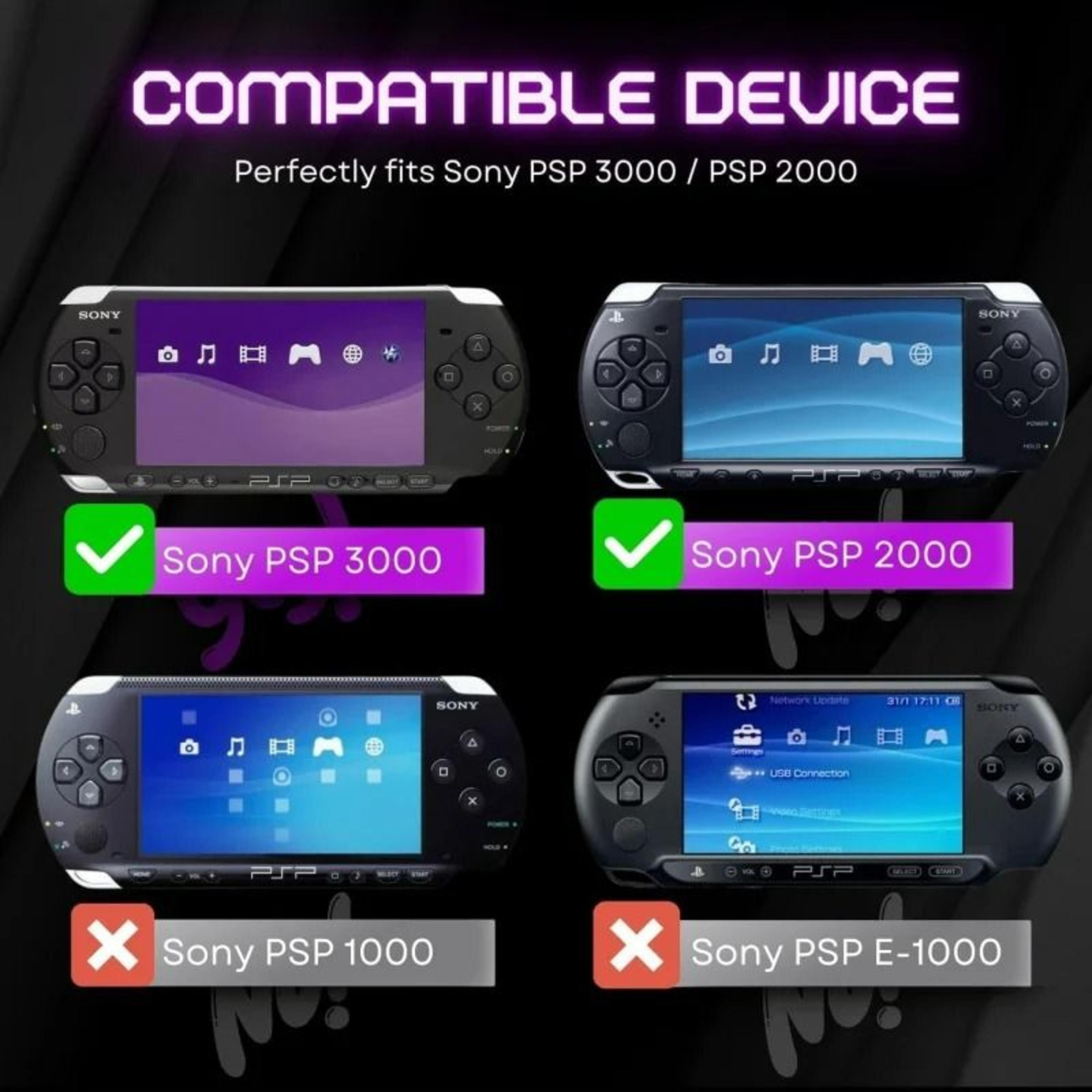 Crystal Clear Protective Shell For PSP 2000 And 3000 2