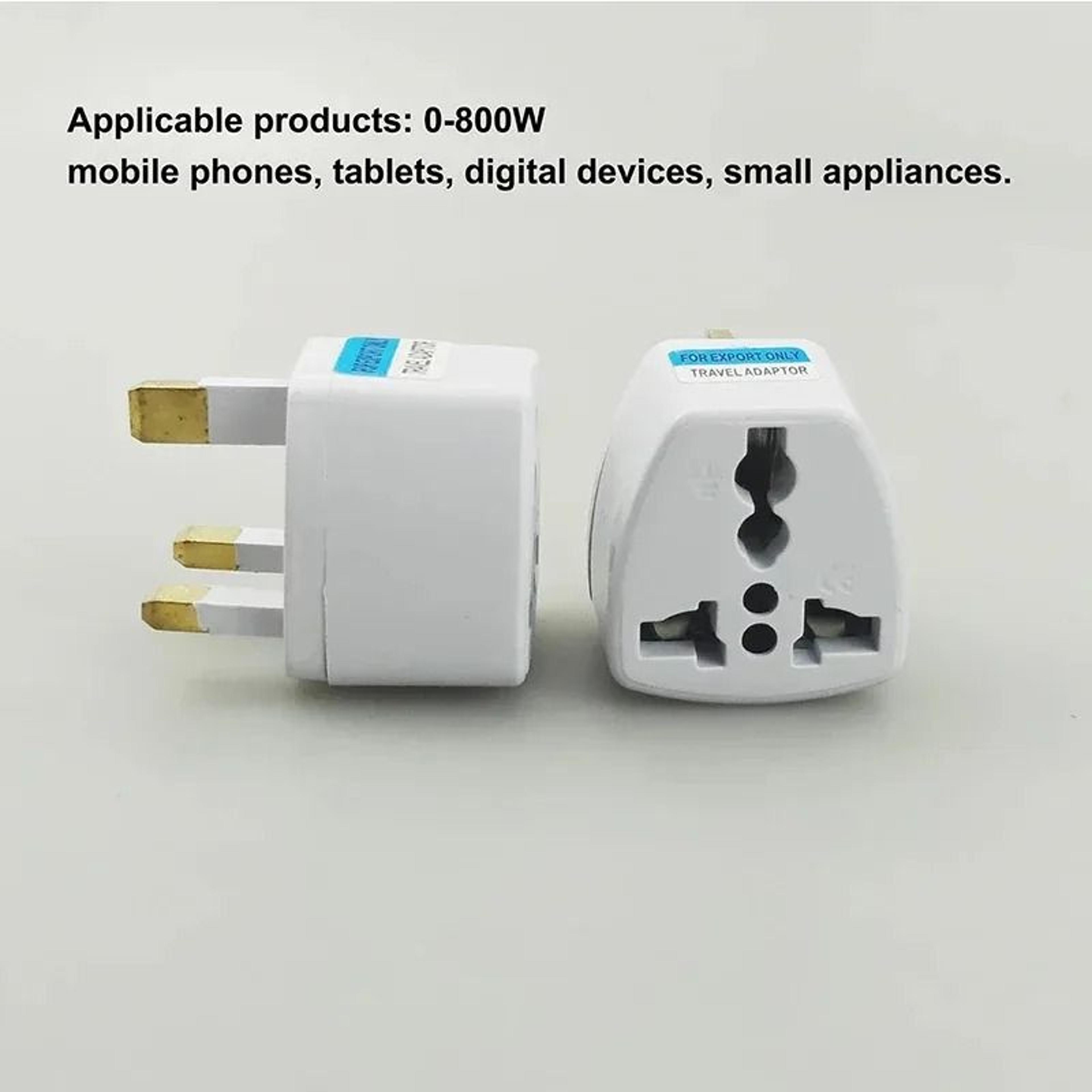 Universal Type G International Travel Plug Adapter 4