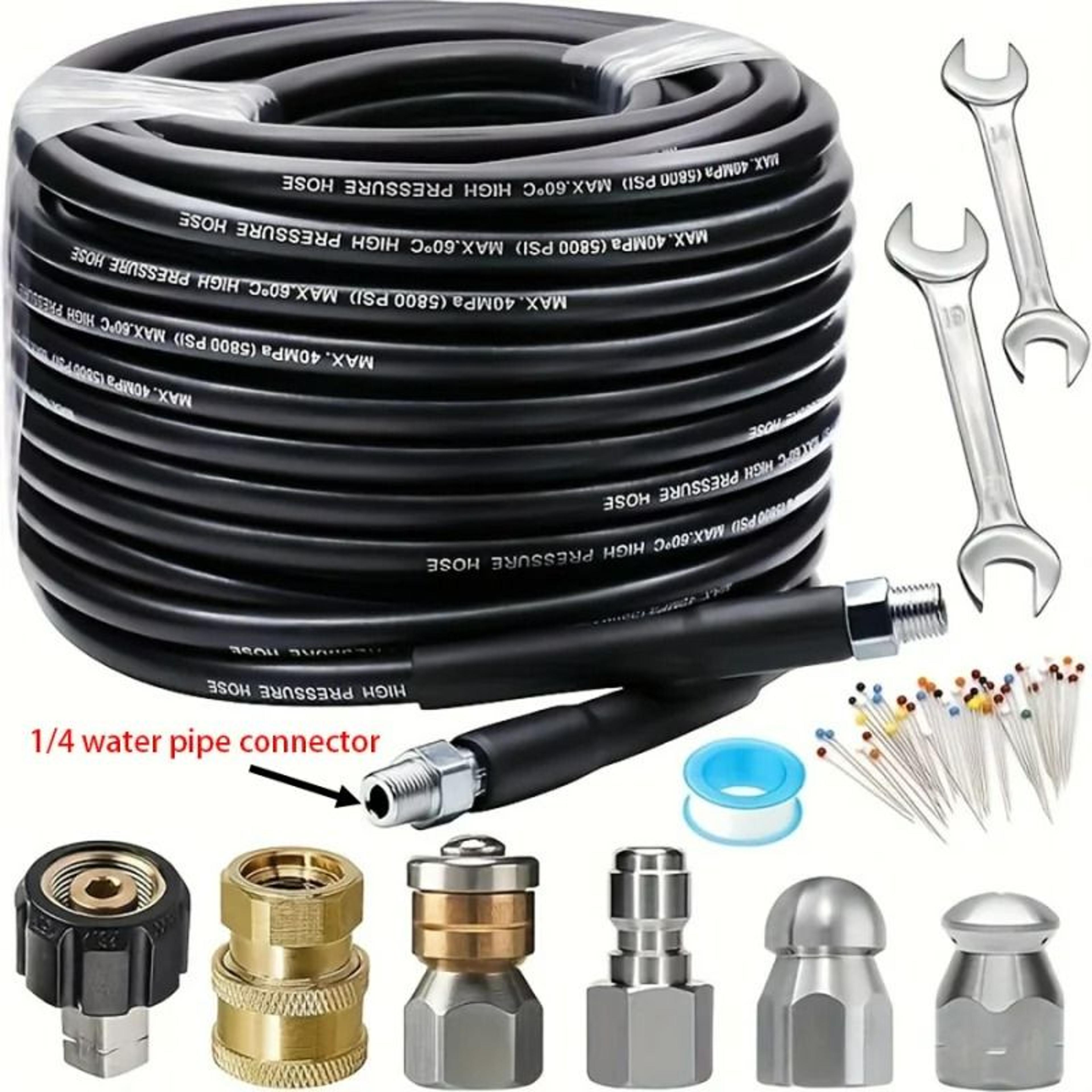 100 foot pressure washer sewer jetter kit